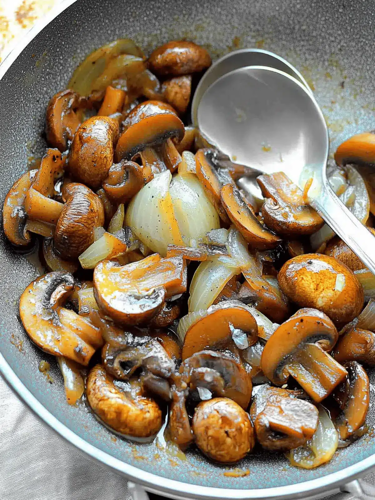 Sauteed Mushrooms and Onions