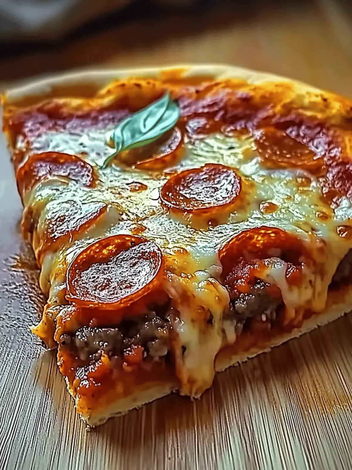 Pizza Burger Pie