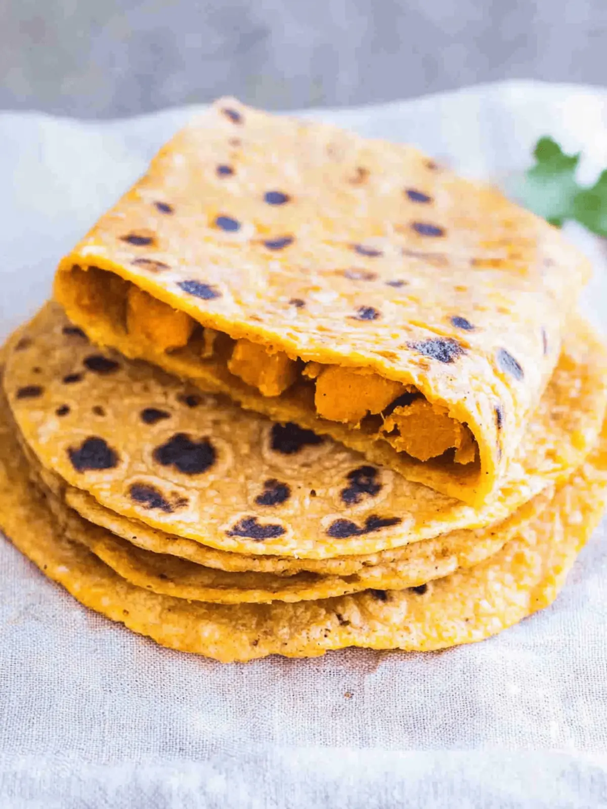 Vegan Sweet Potato Tortillas