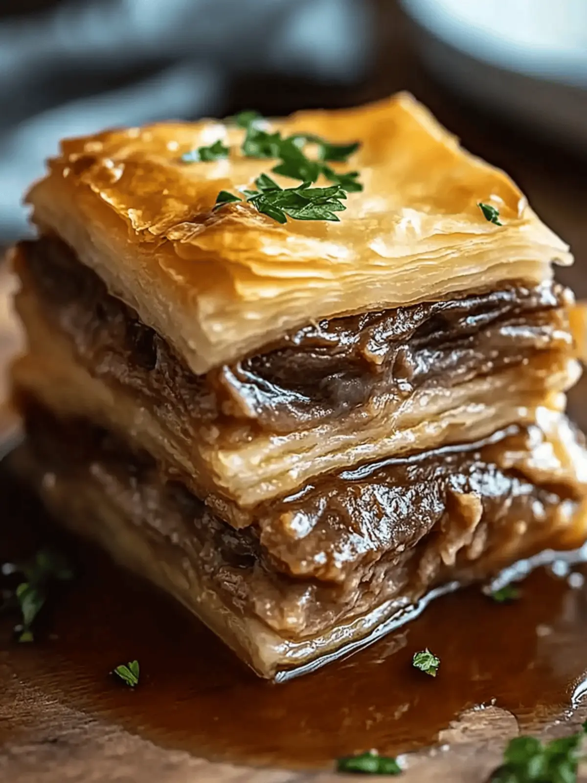 French Dip Squares