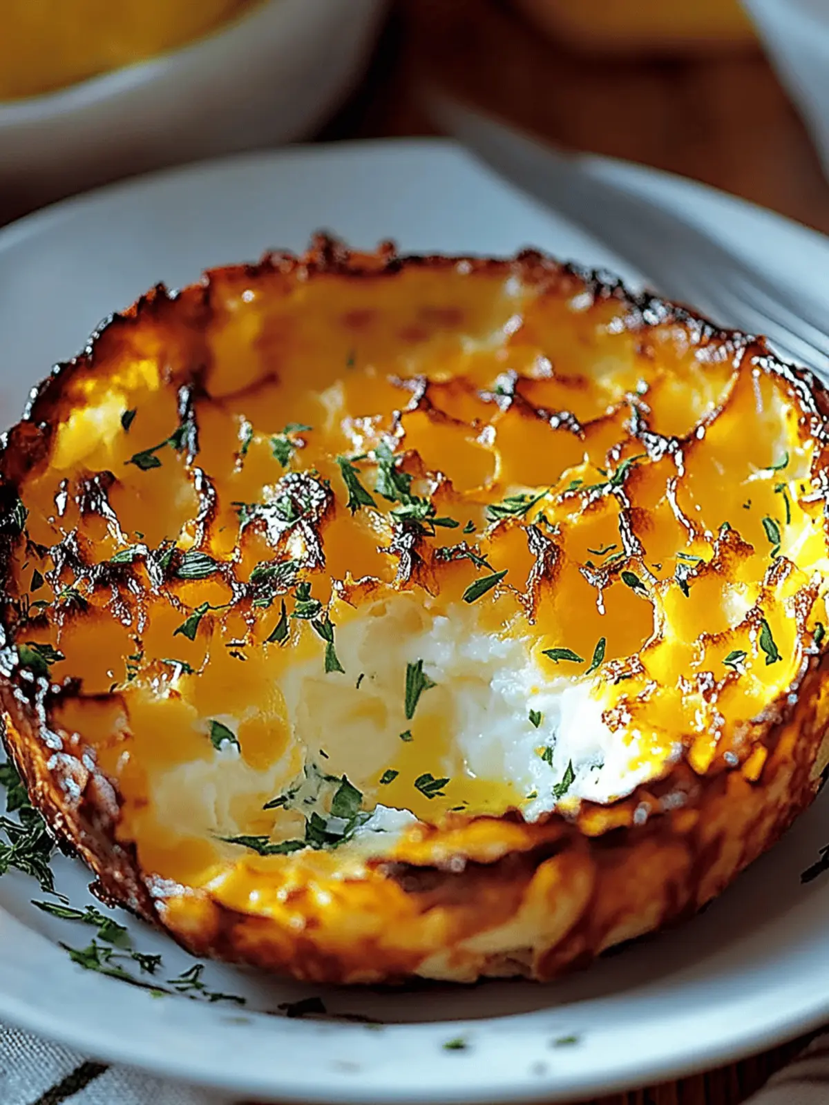 Baked Cottage Cheese Eggs