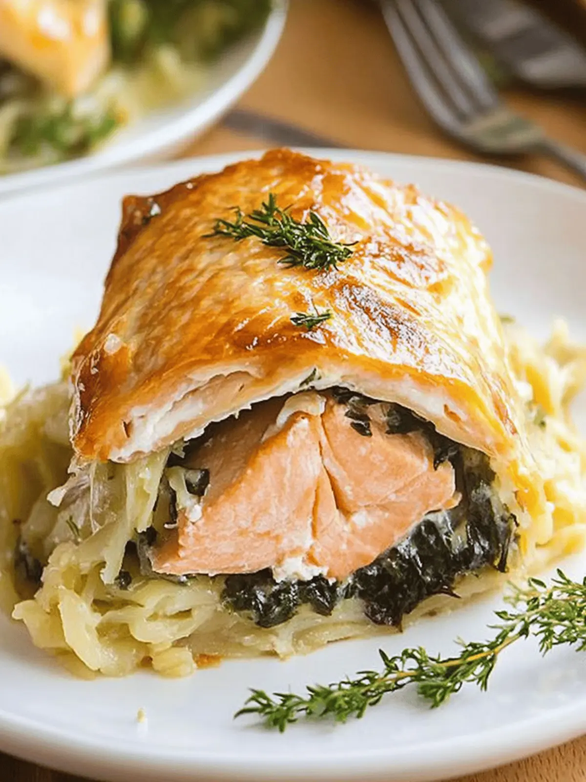 Salmon Coulibiac