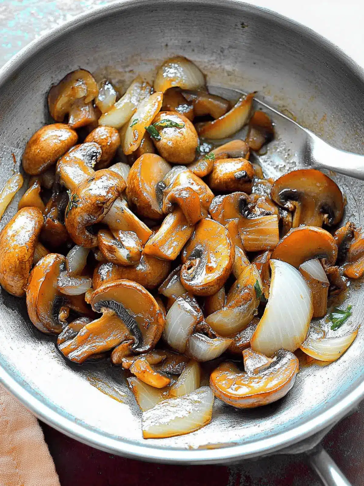 Sauteed Mushrooms and Onions