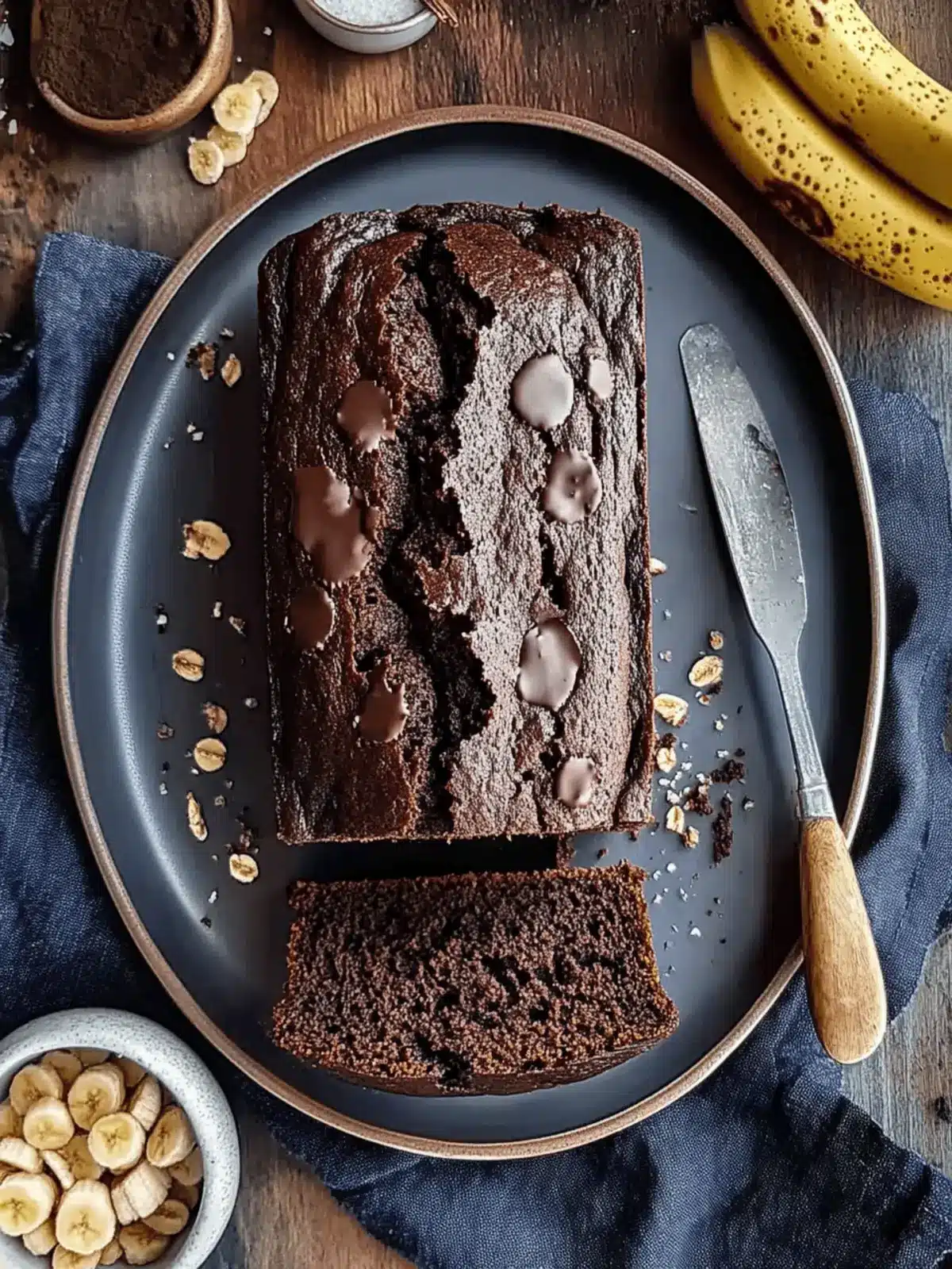 Chocolate Espresso Banana Bread