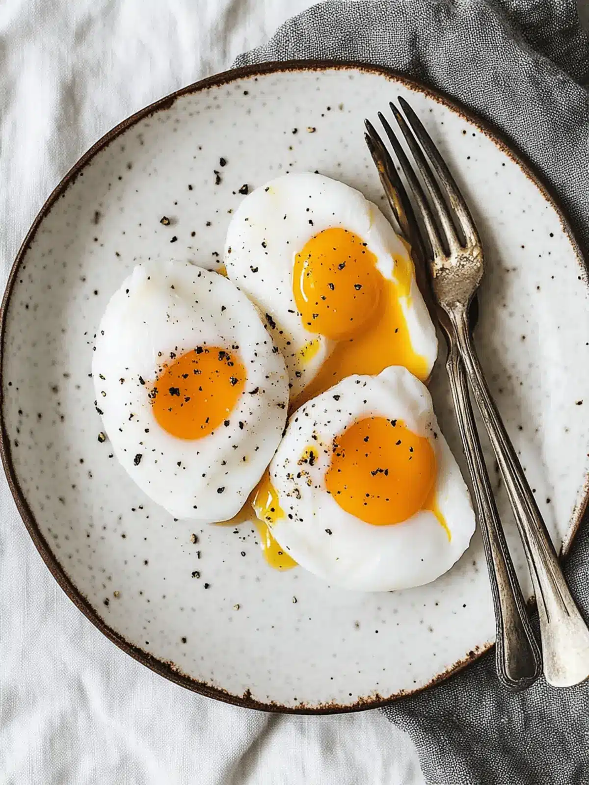 Poached Eggs