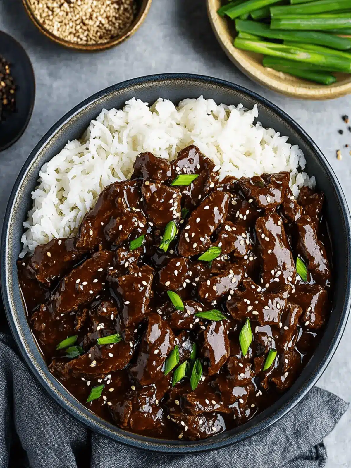 Slow Cooker Mongolian Beef