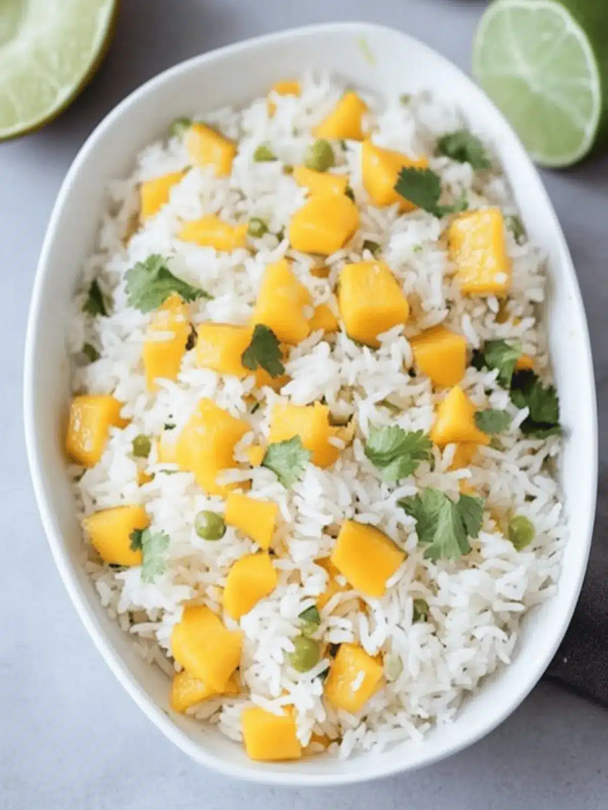 Mango Lime Rice