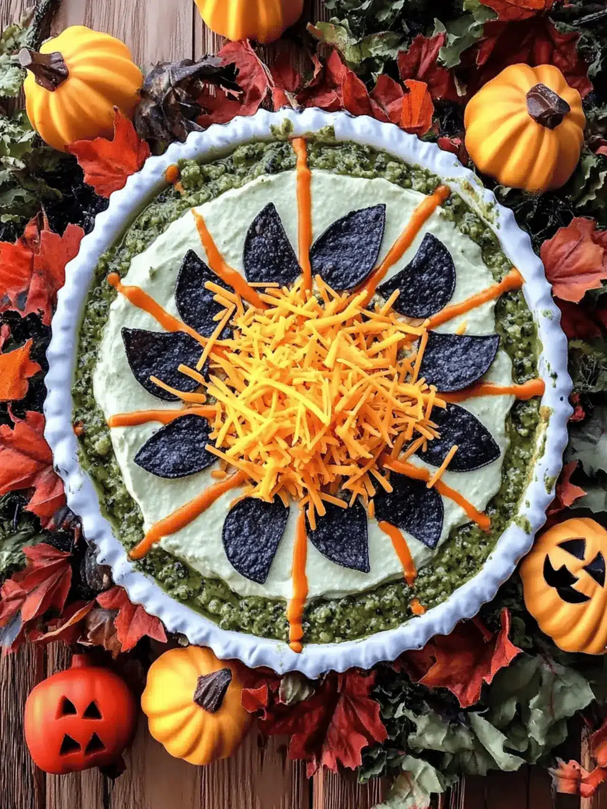 Halloween Taco Dip
