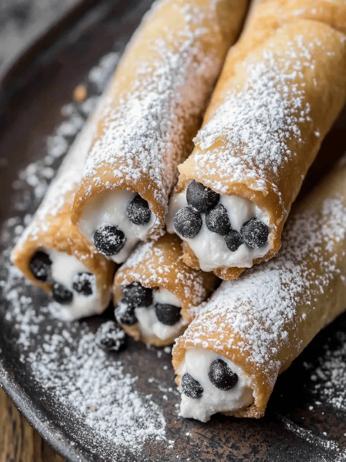 Cannoli with Mascarpone Filling