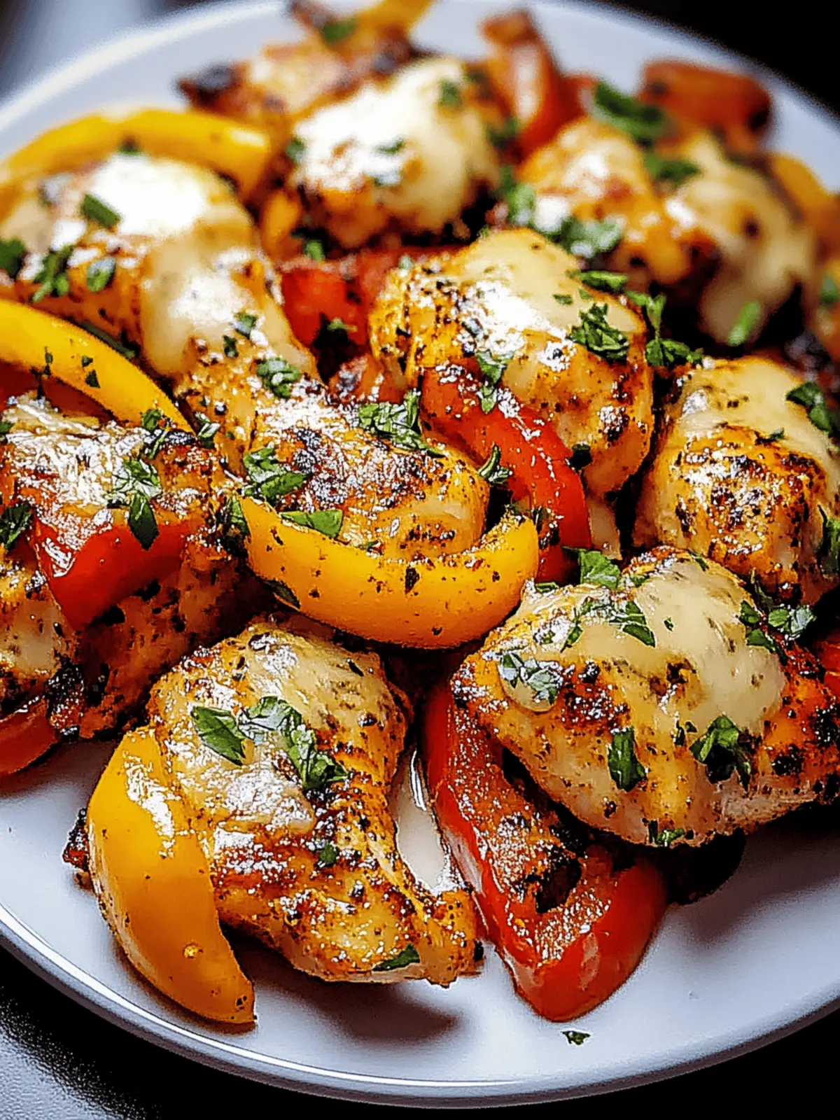Cajun Chicken with Bell Peppers