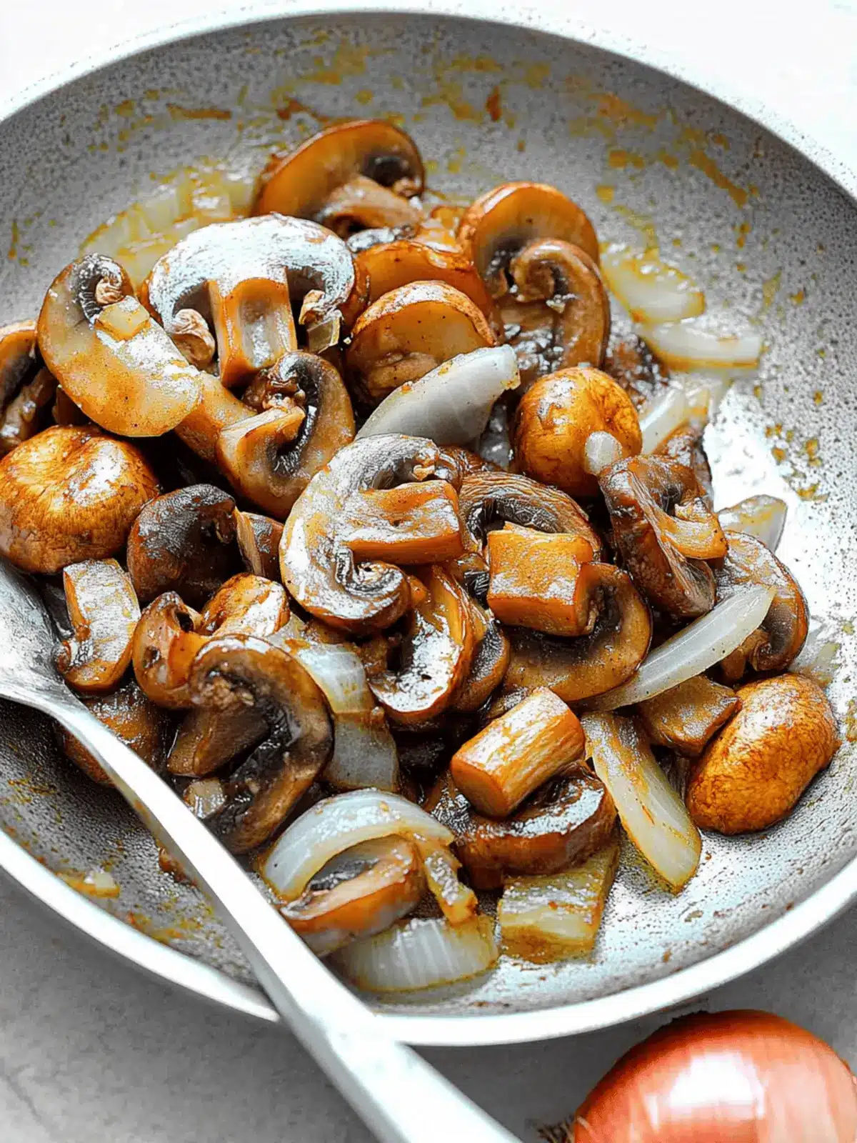 Sauteed Mushrooms and Onions