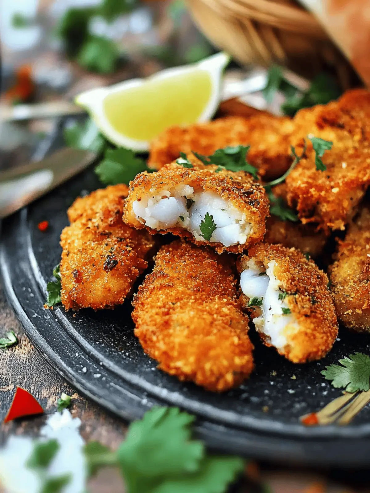 Spicy Fish Nuggets