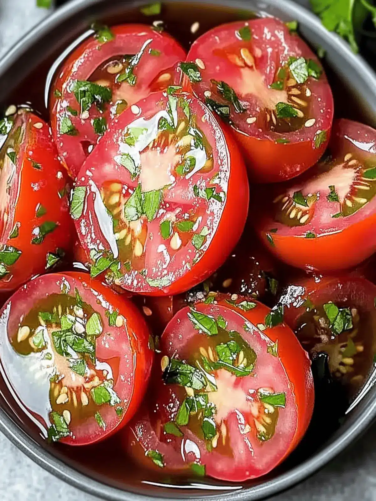 Marinated Tomatoes