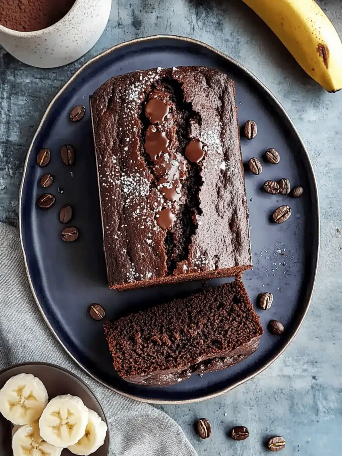 Chocolate Espresso Banana Bread