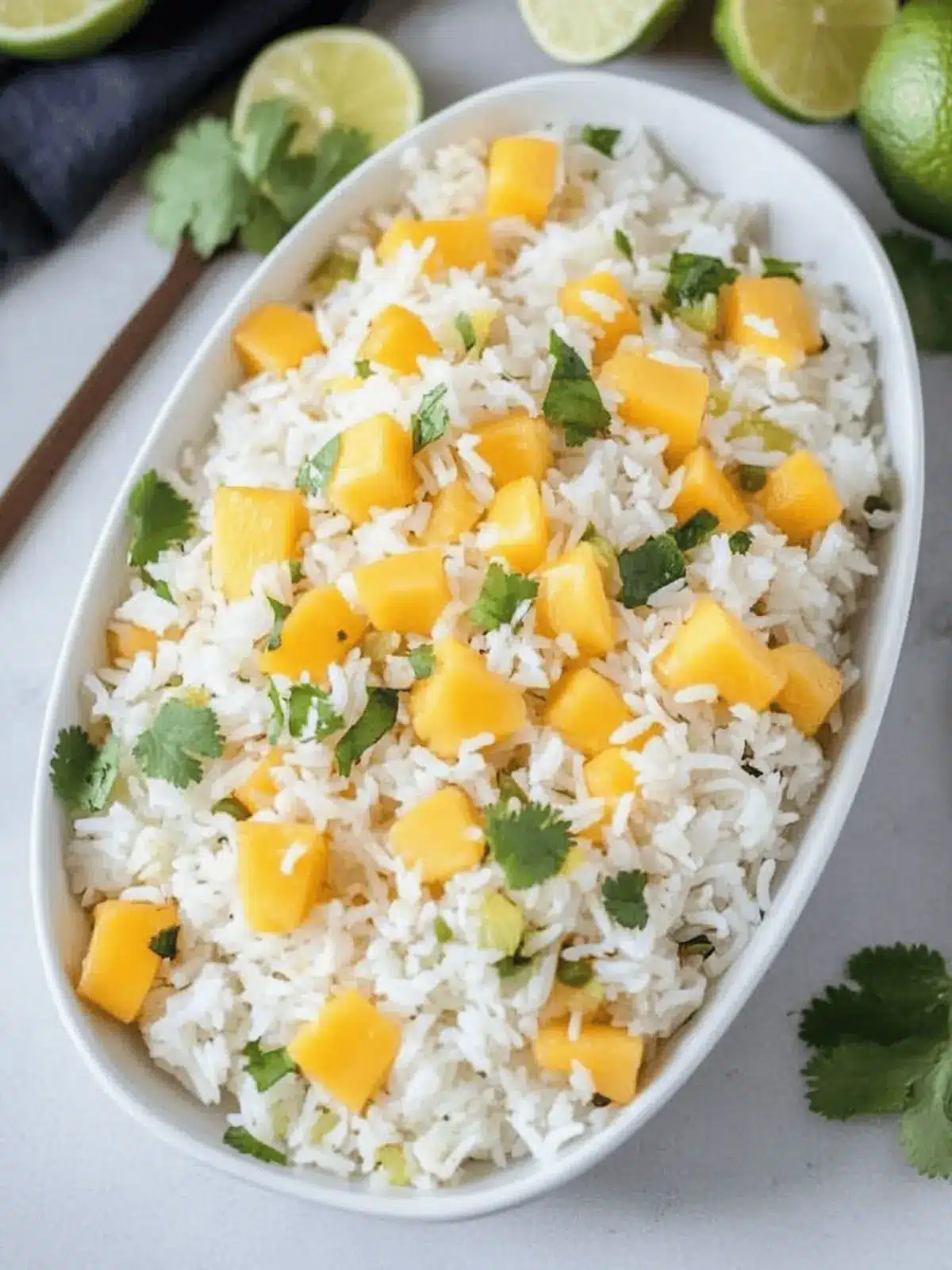 Mango Lime Rice