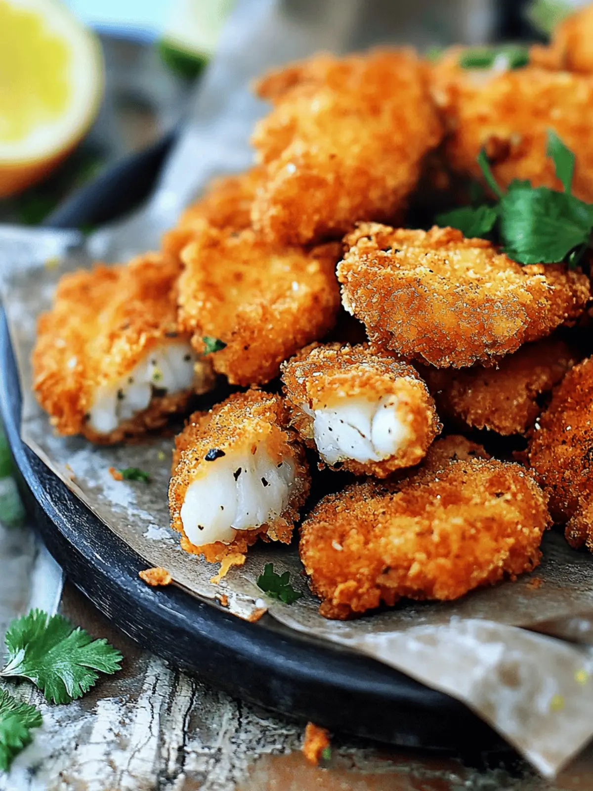 Spicy Fish Nuggets