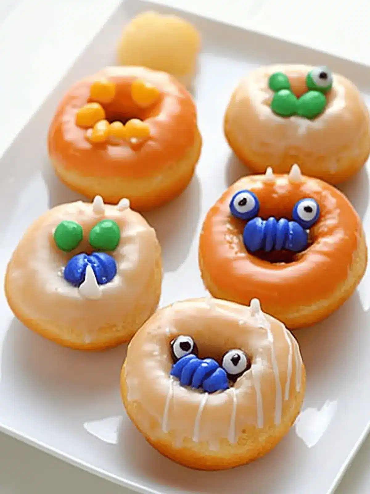 Halloween Monster Donuts