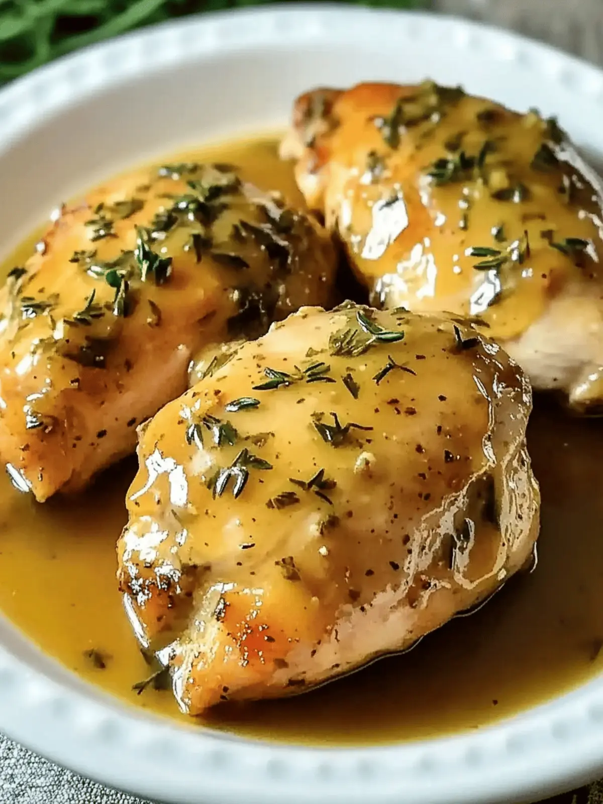Slow Cooker Honey Mustard Chicken