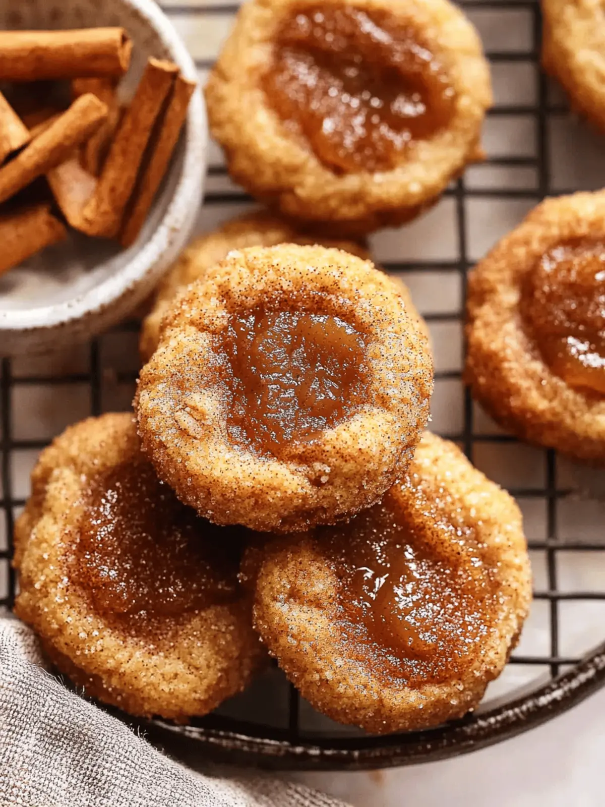 Apple Butter Snickerdoodles
