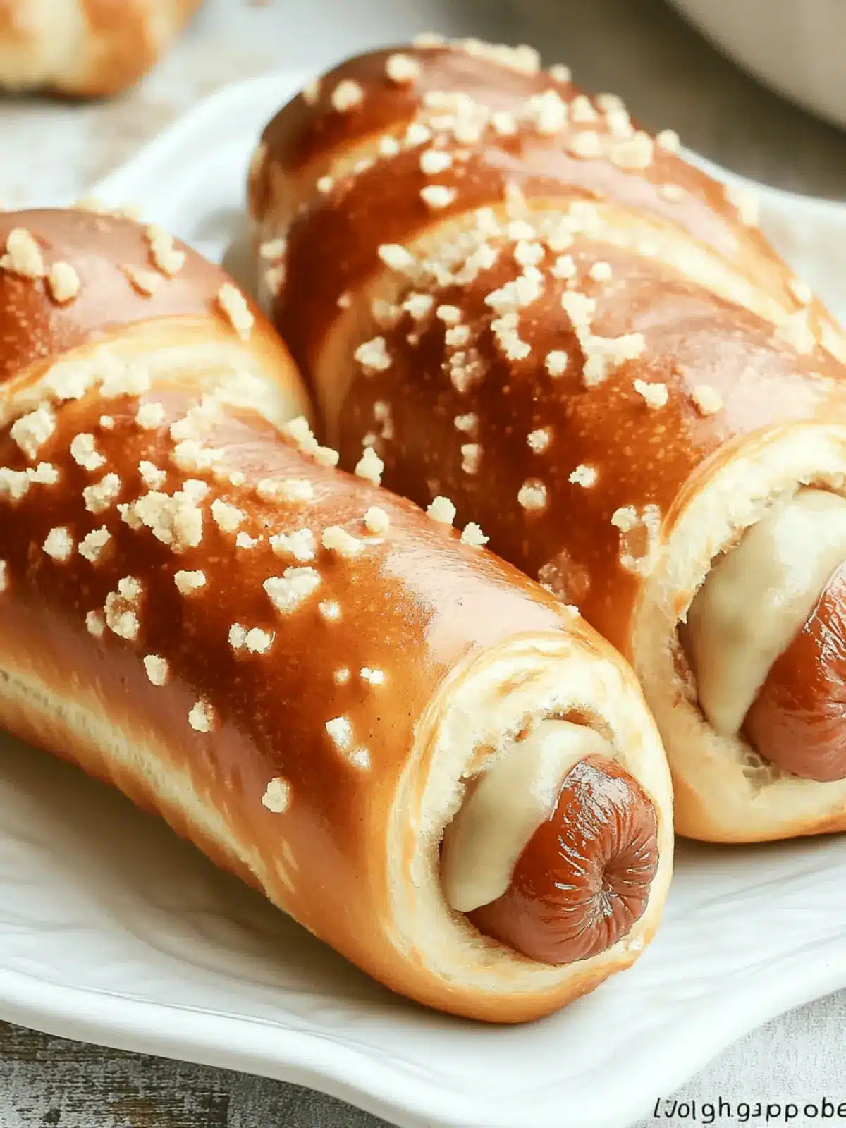 Homemade Pretzel Dogs