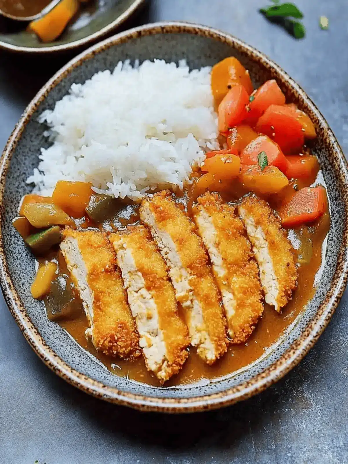 Tofu Katsu Curry