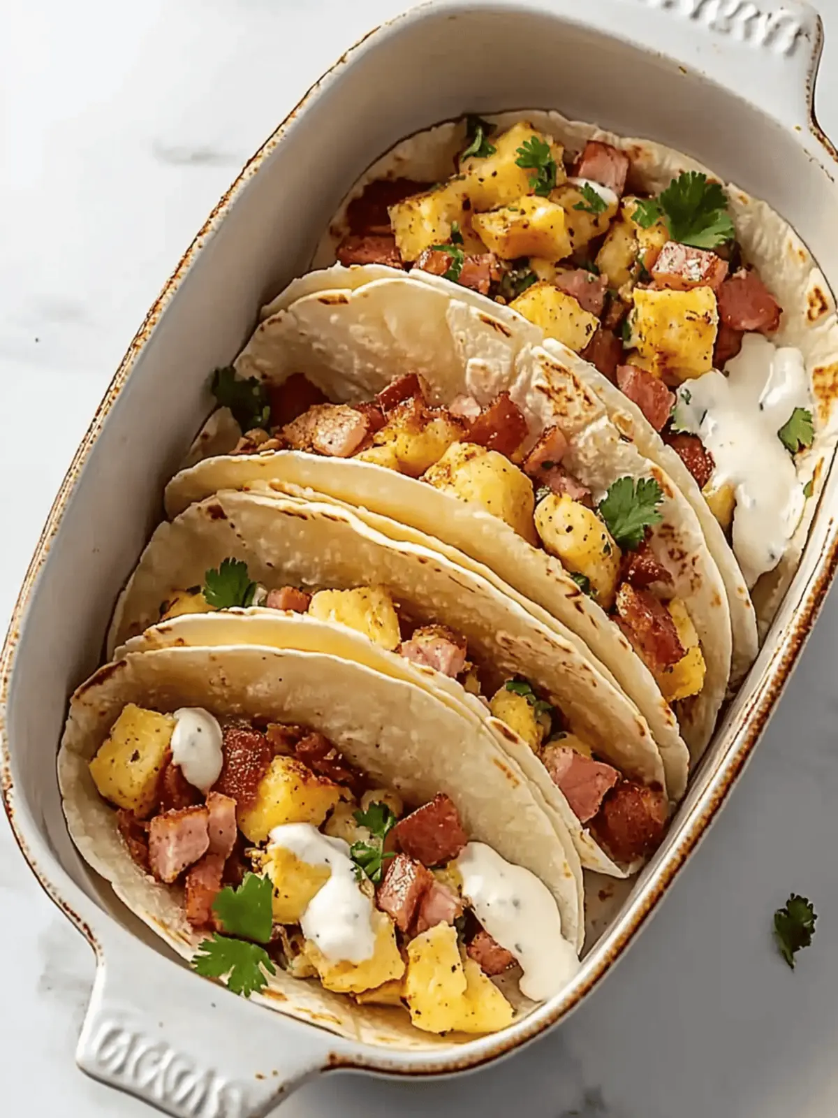 Baked Breakfast Tacos