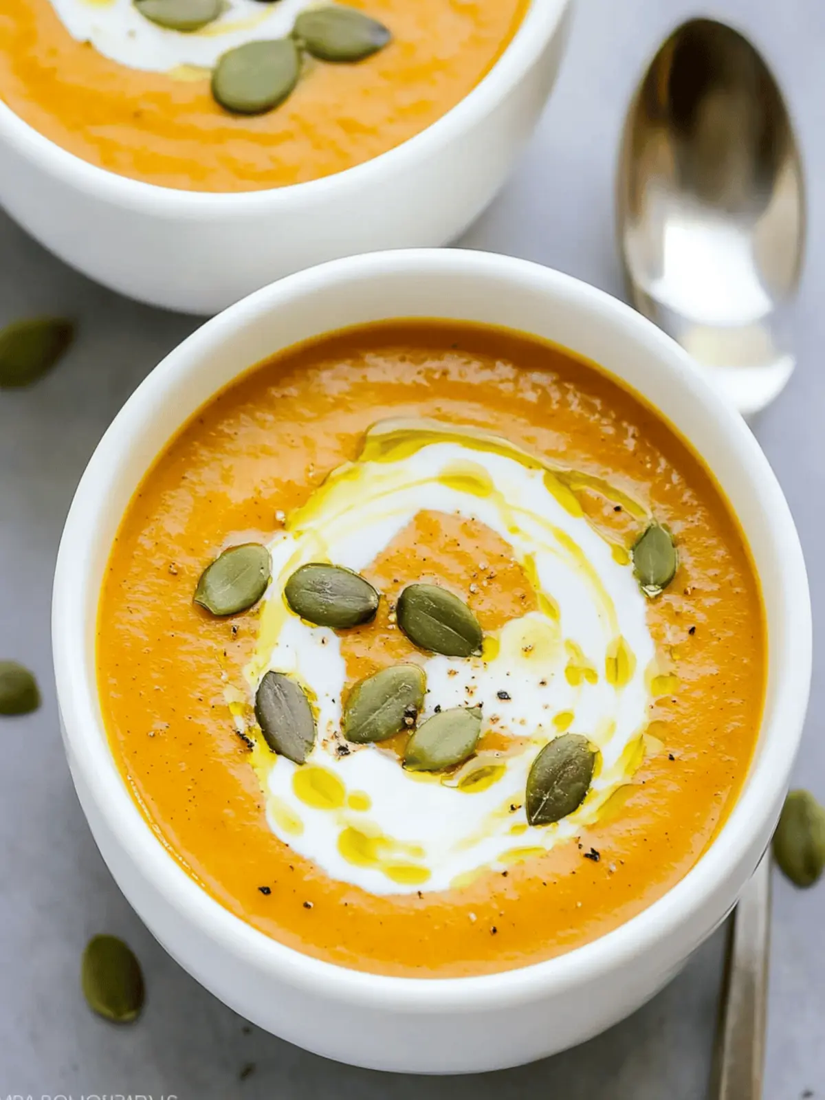 Coconut Curry Pumpkin Soup