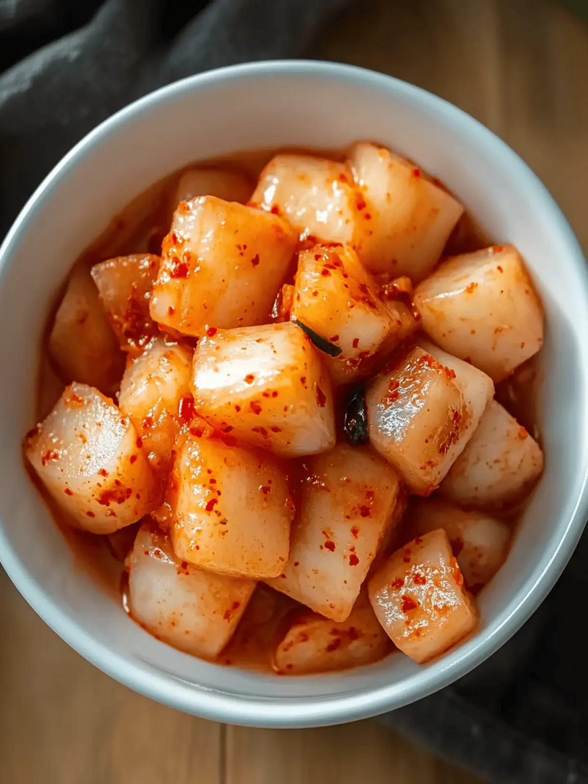 Korean Radish Kimchi