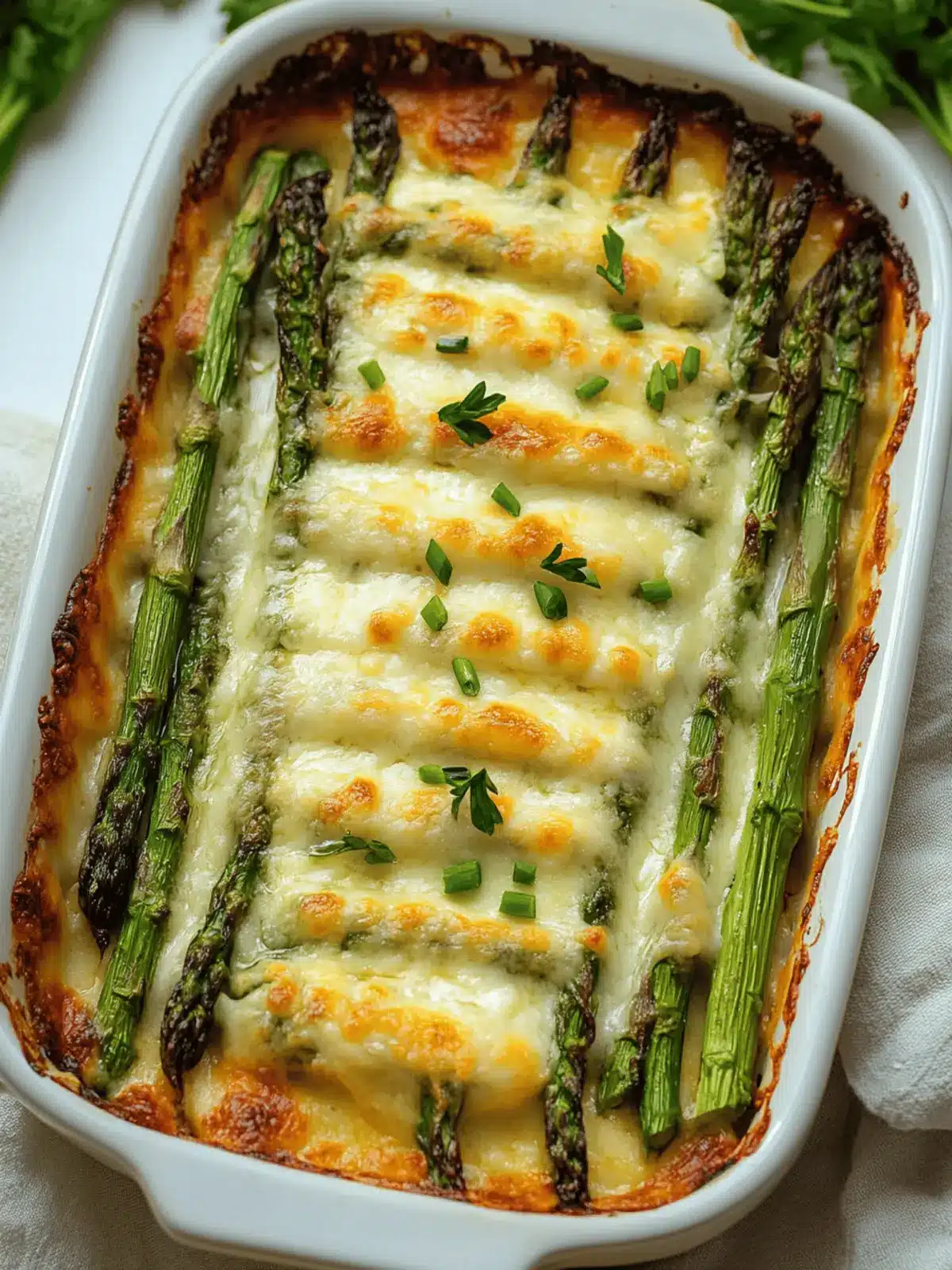 Cheesy Baked Asparagus
