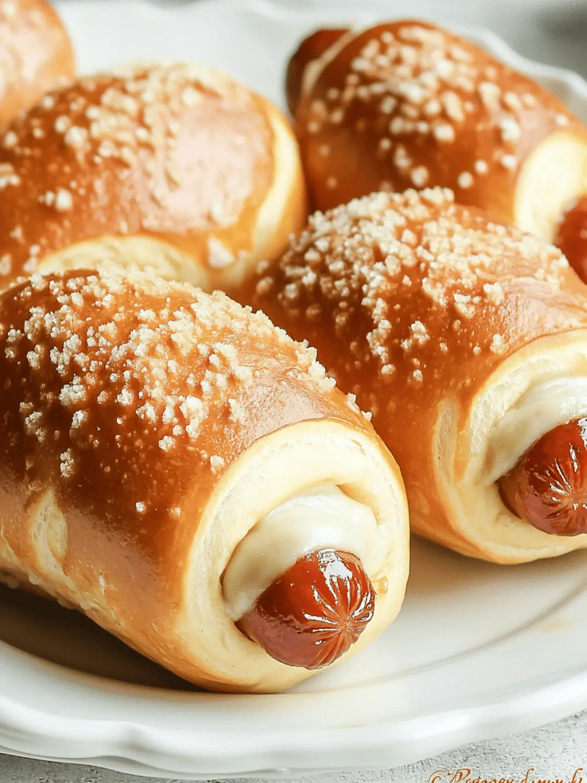 Homemade Pretzel Dogs