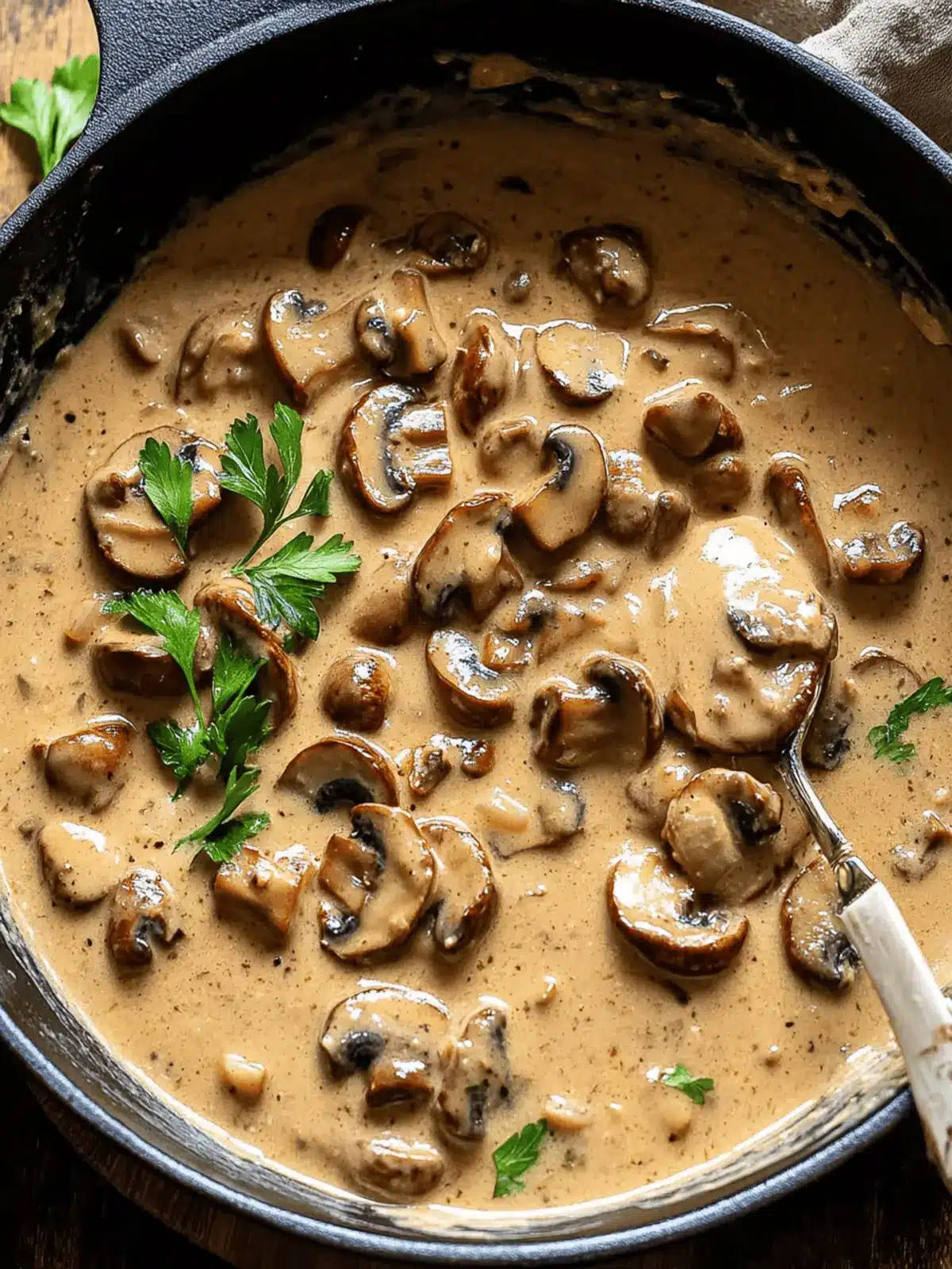 Creamy Mushroom Marsala Sauce