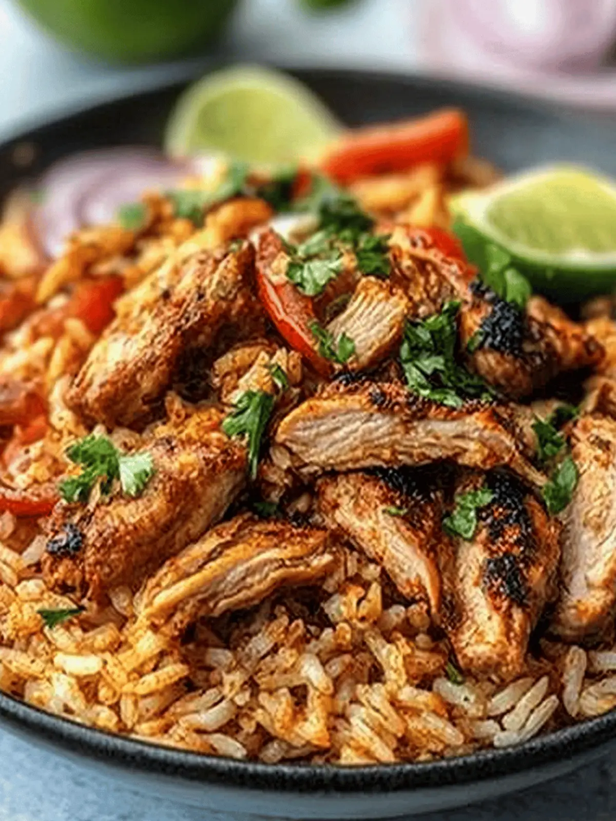 One Pot Shawarma Chicken And Rice