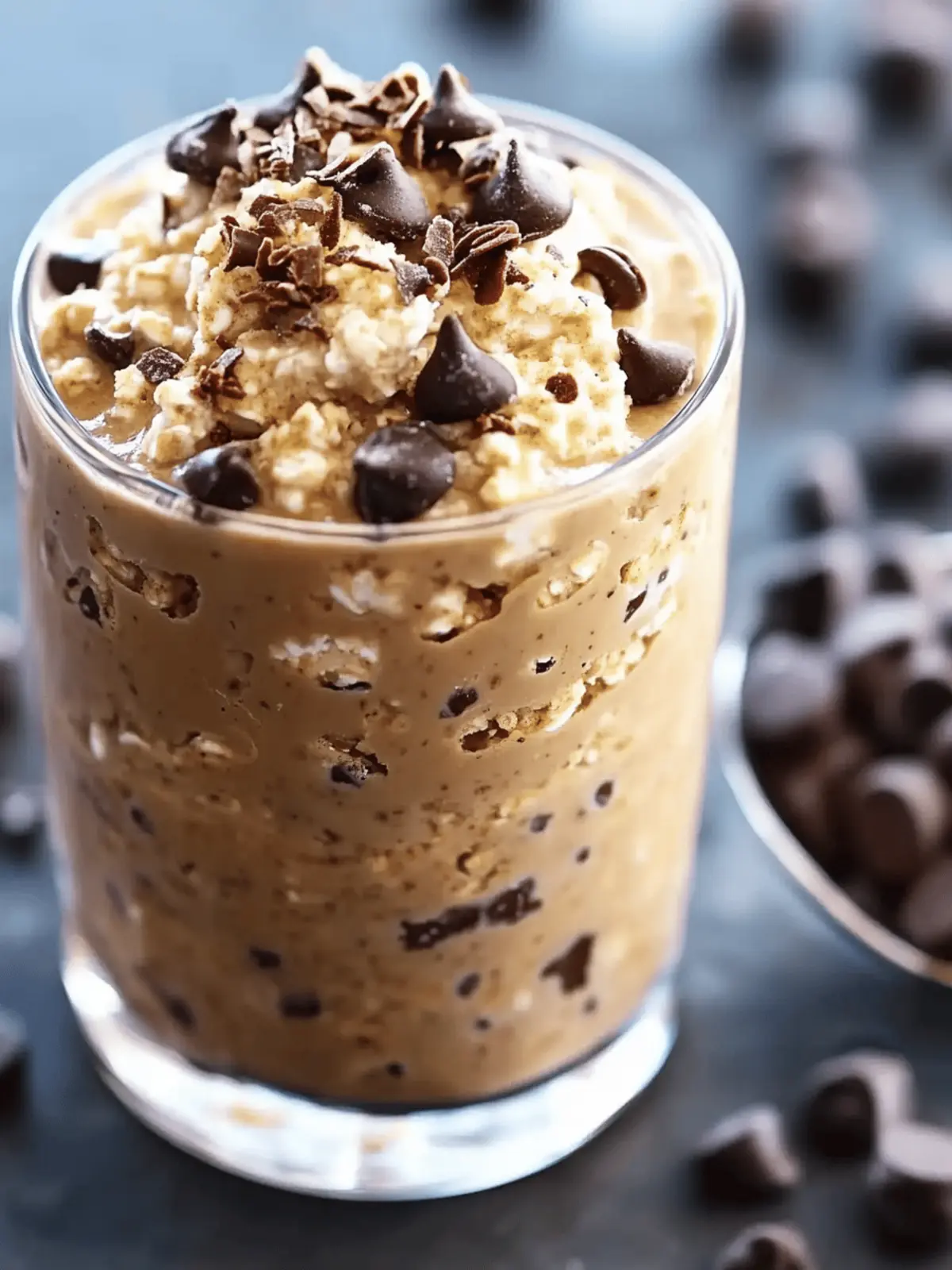 Cookie Dough Overnight Oats