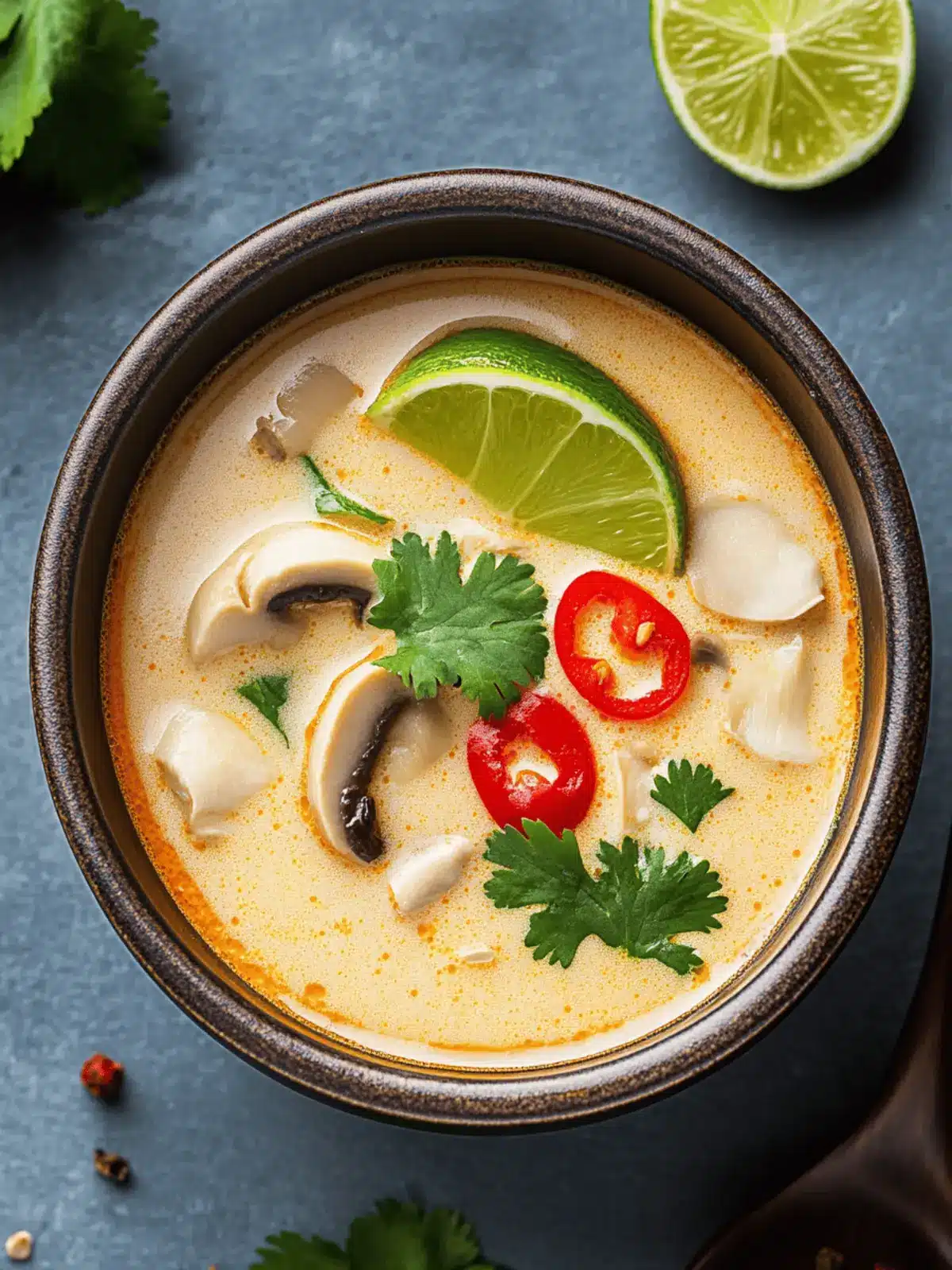Authentic Tom Kha Gai Soup