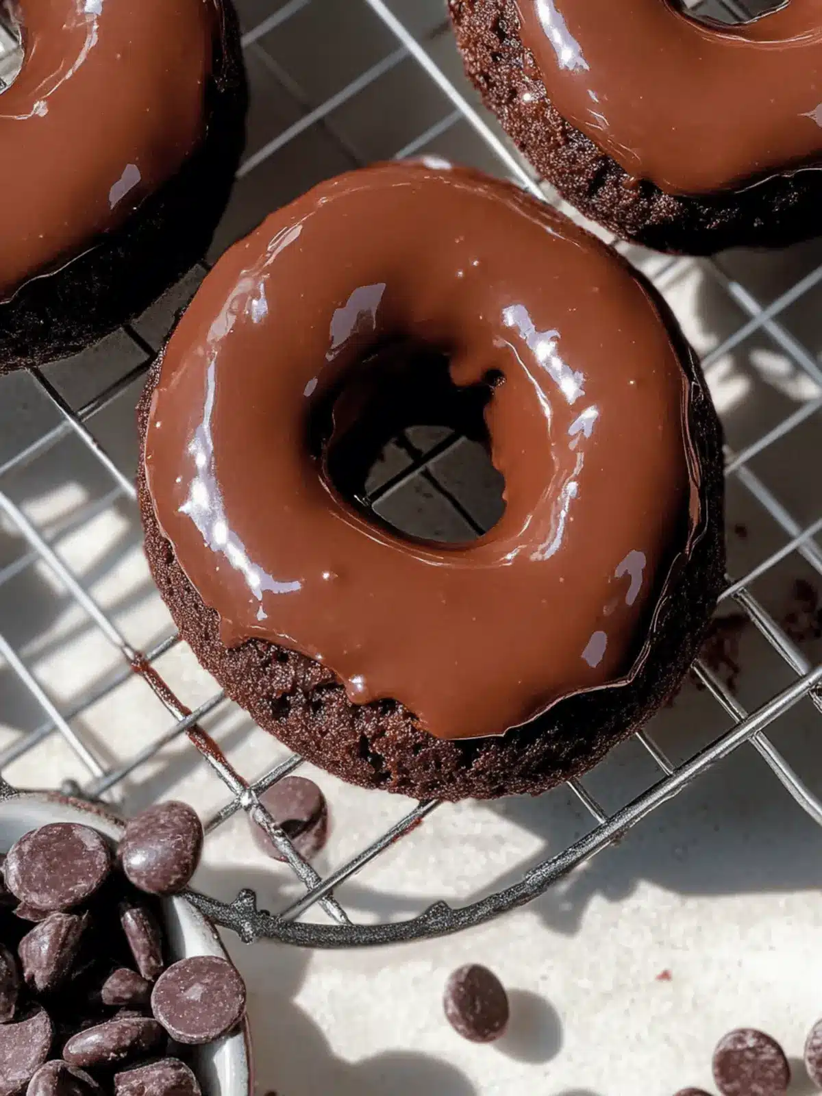 Chocolate Protein Donuts