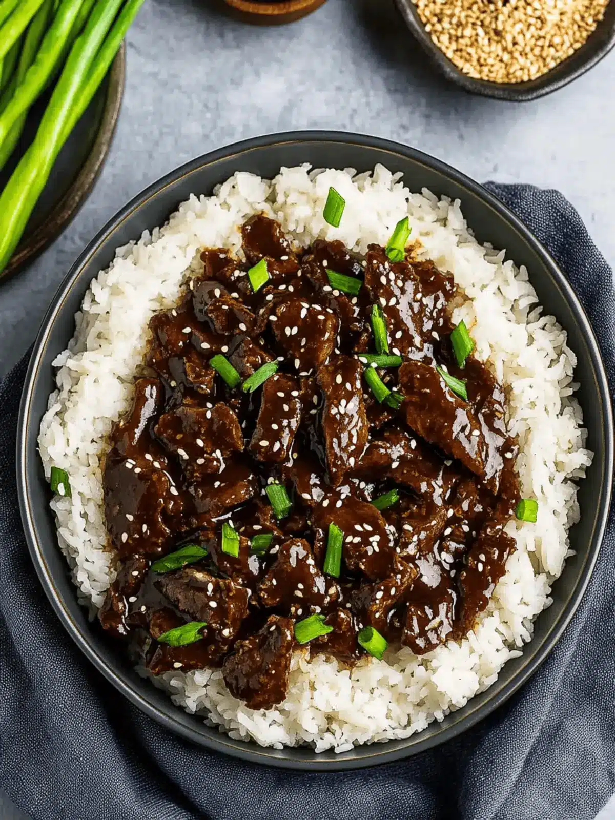 Slow Cooker Mongolian Beef