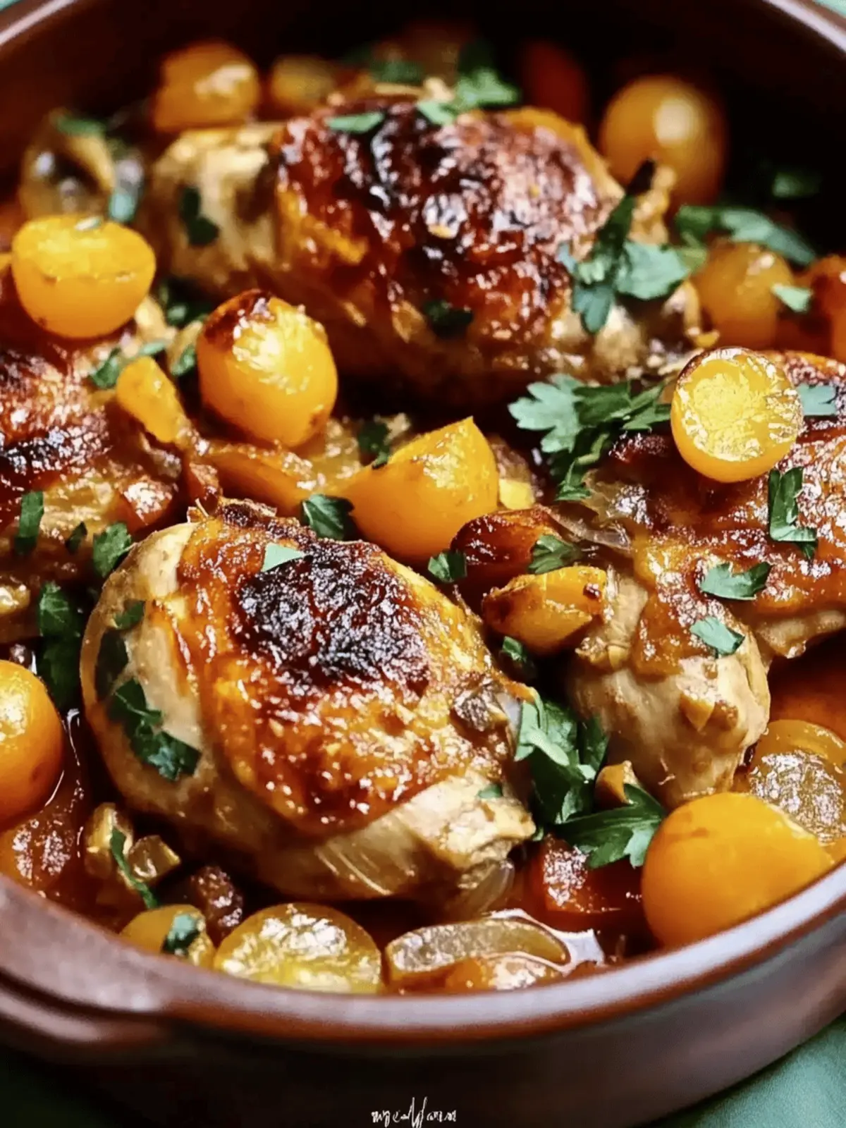Traditional Moroccan Chicken Tagine