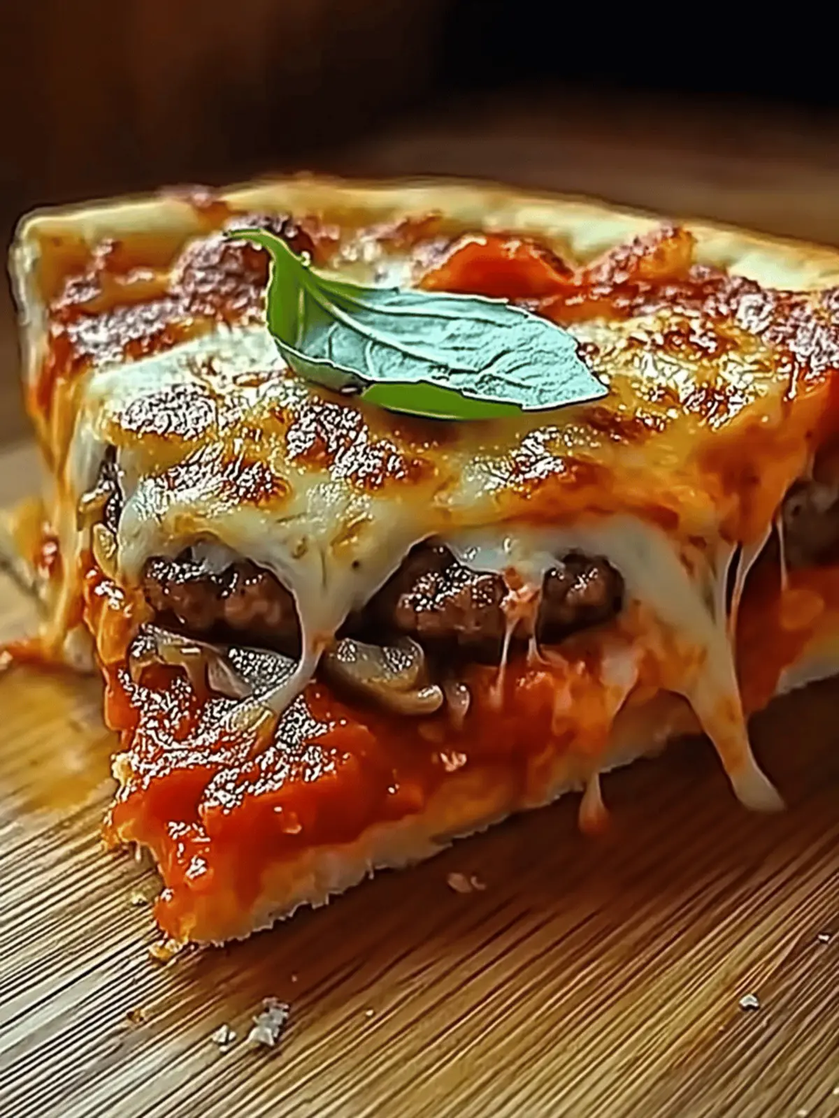 Pizza Burger Pie
