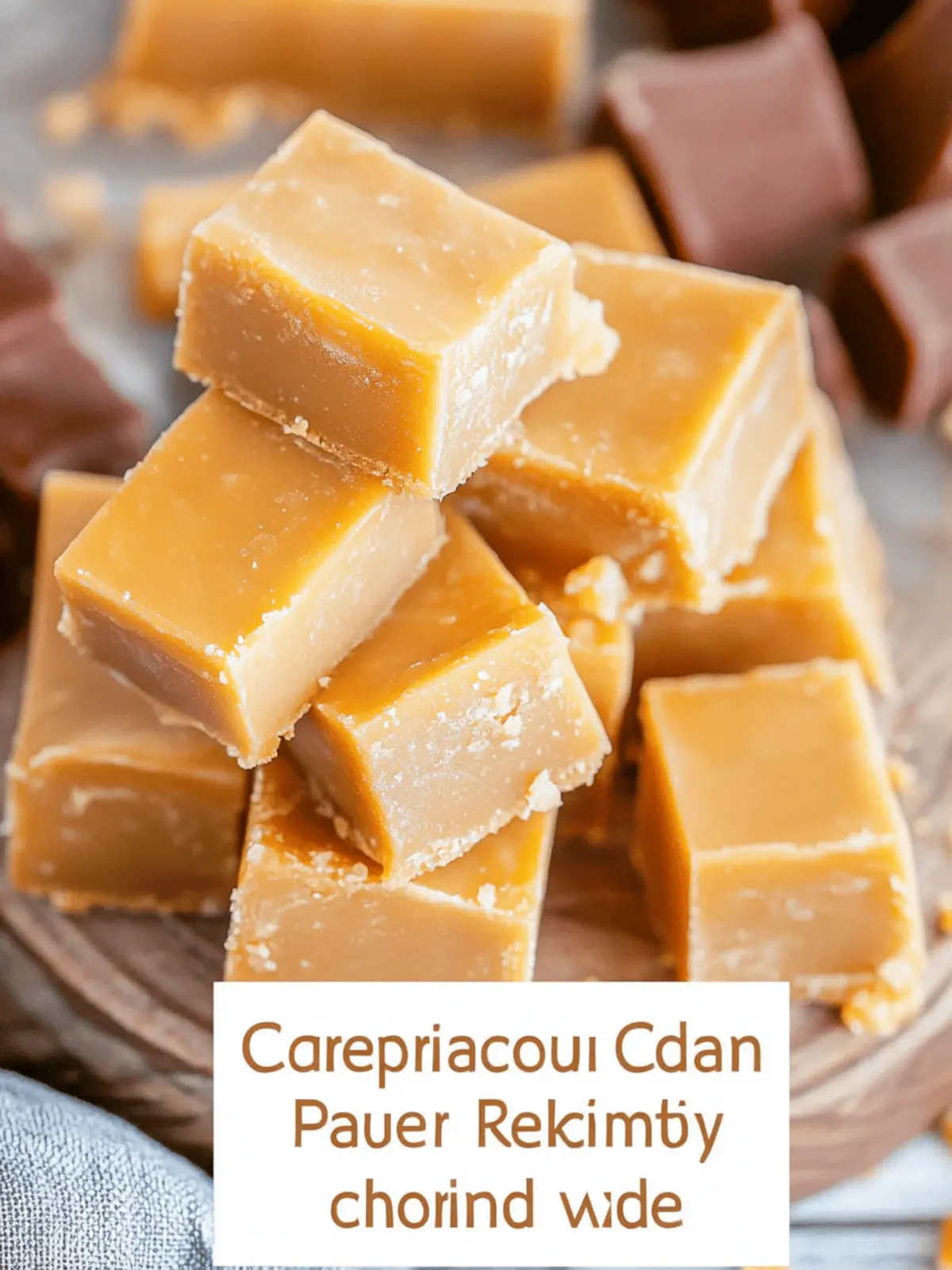 Caramel Fudge