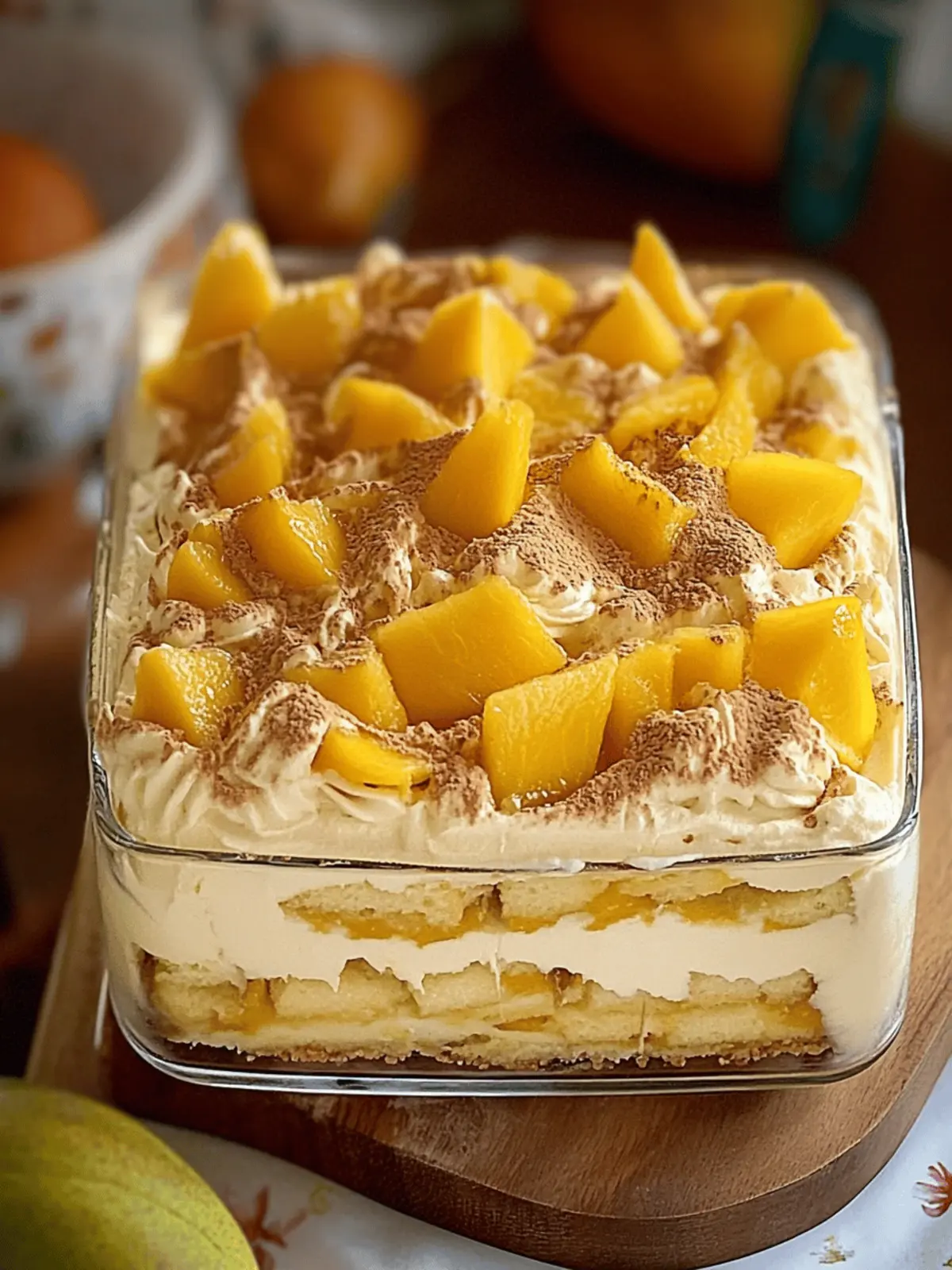 Mango Tiramisu