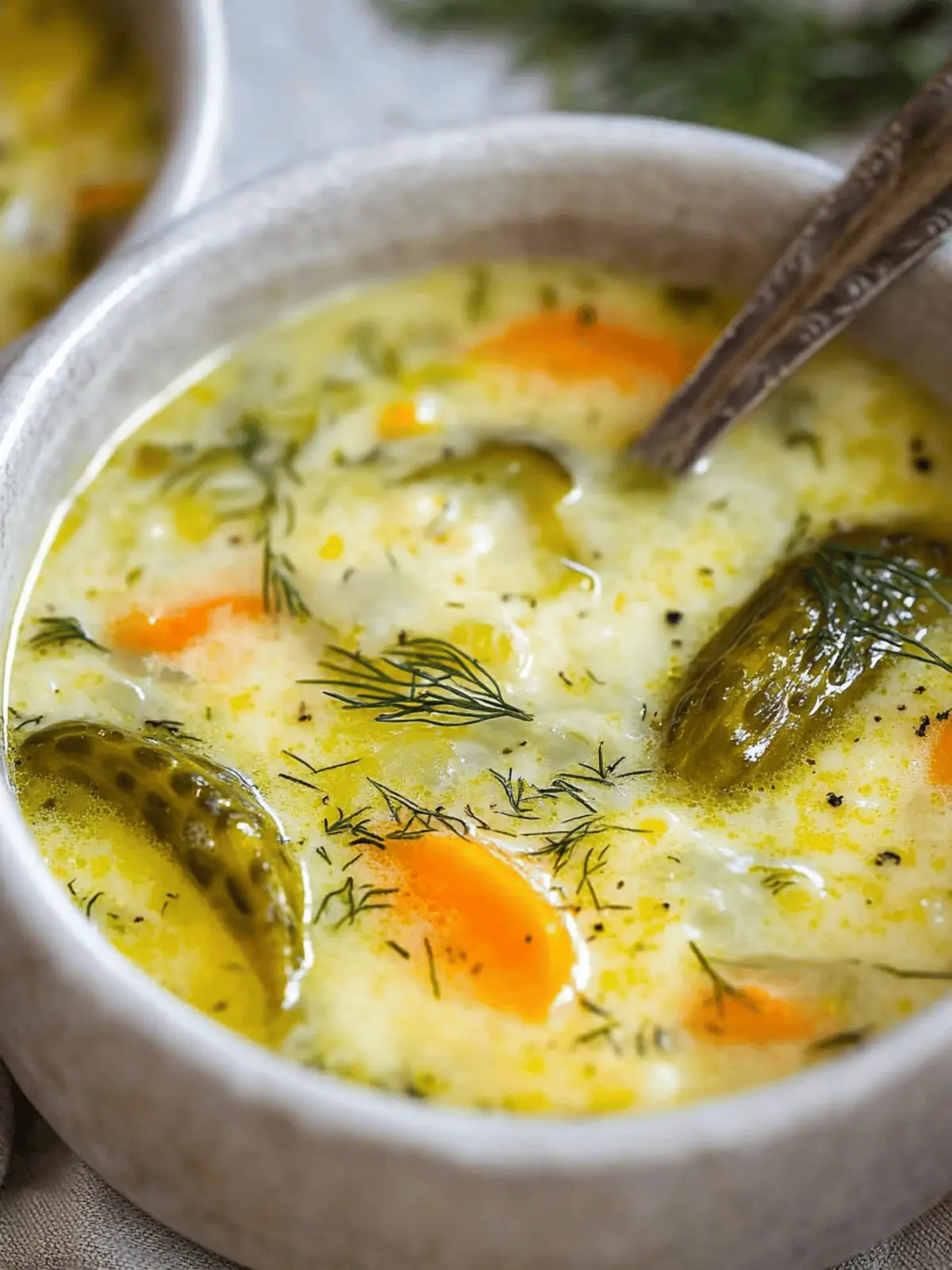 Dill Pickle Soup