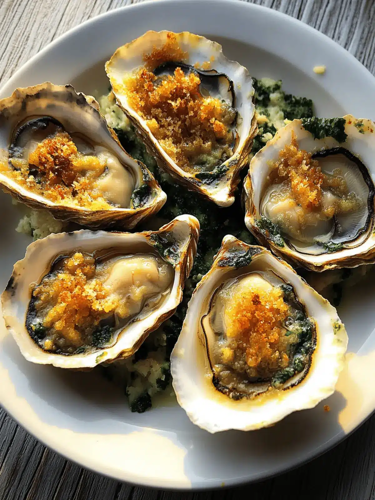 Oysters Rockefeller