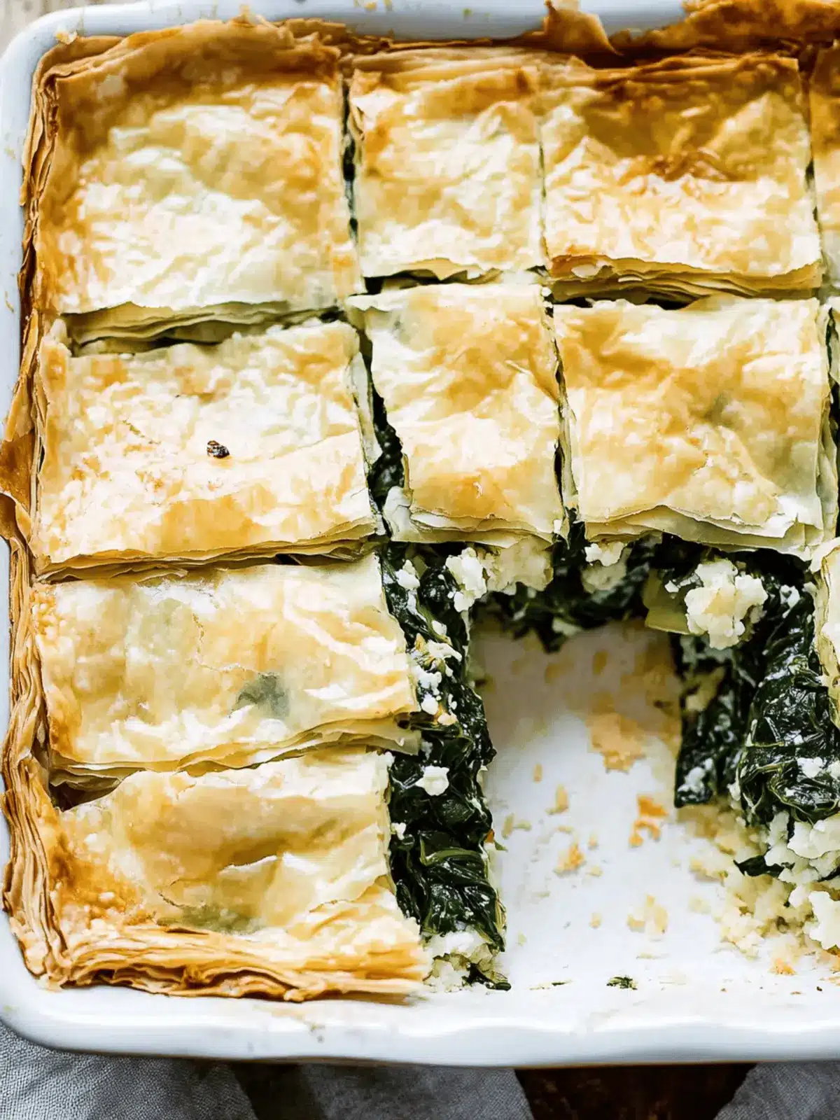 Spanakopita (Greek Spinach Pie)