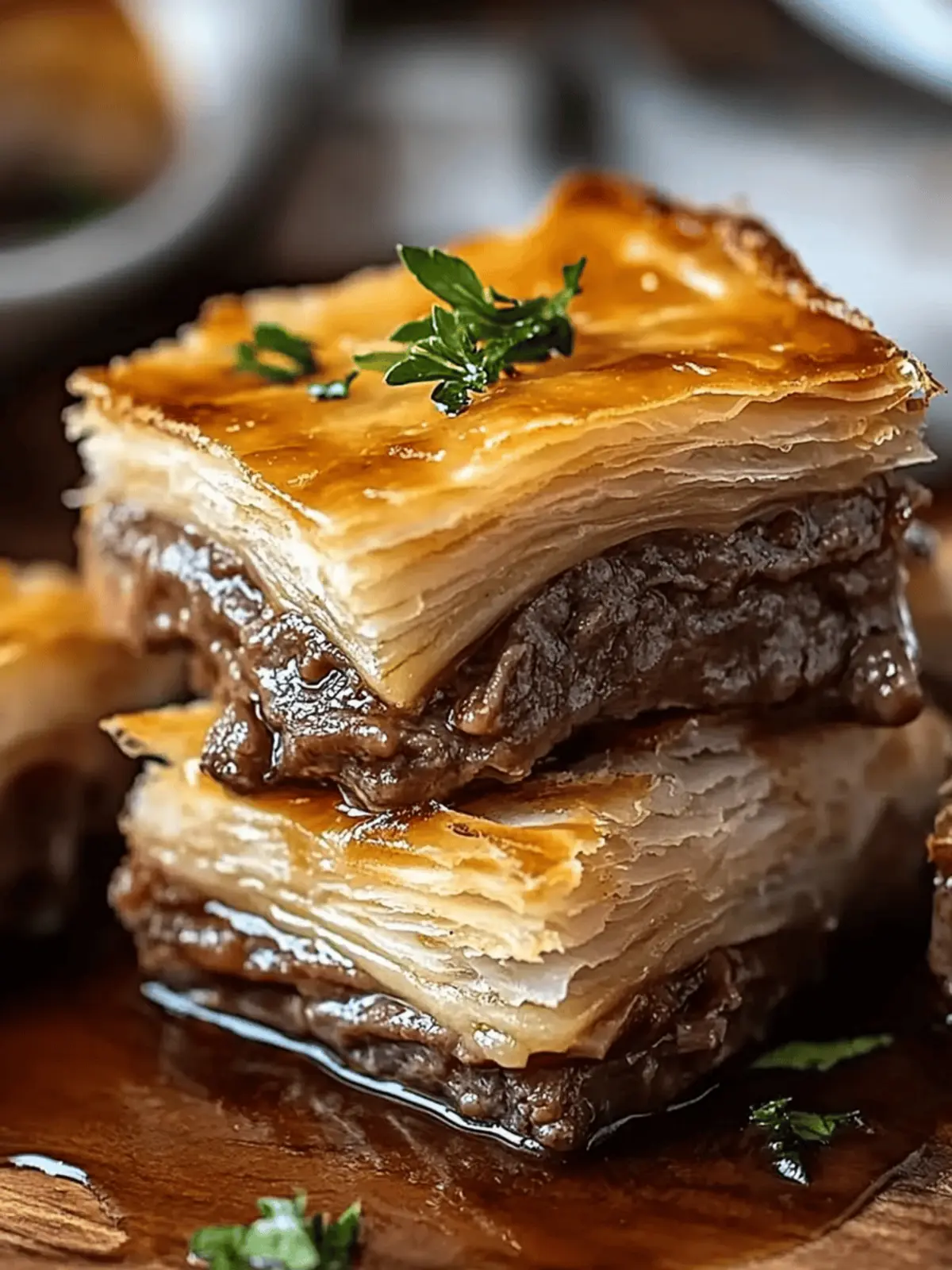 French Dip Squares