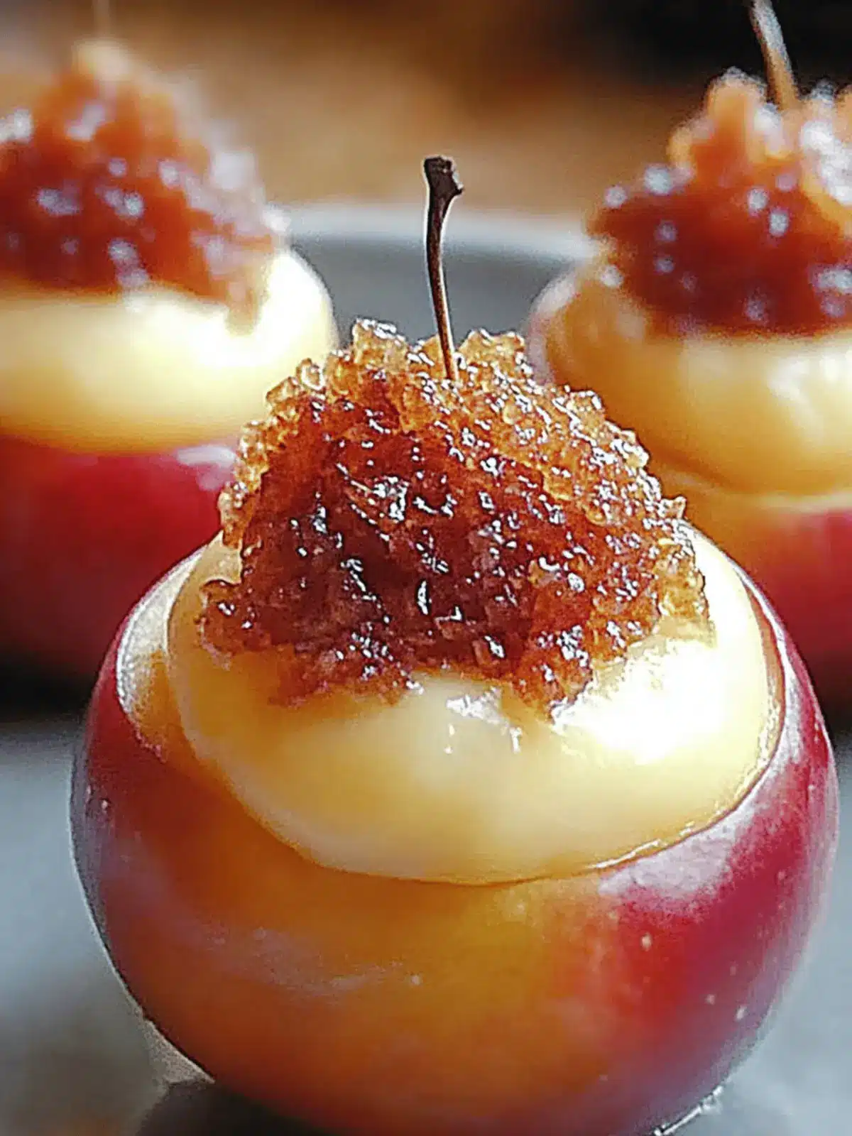 Cheesecake Stuffed Apples