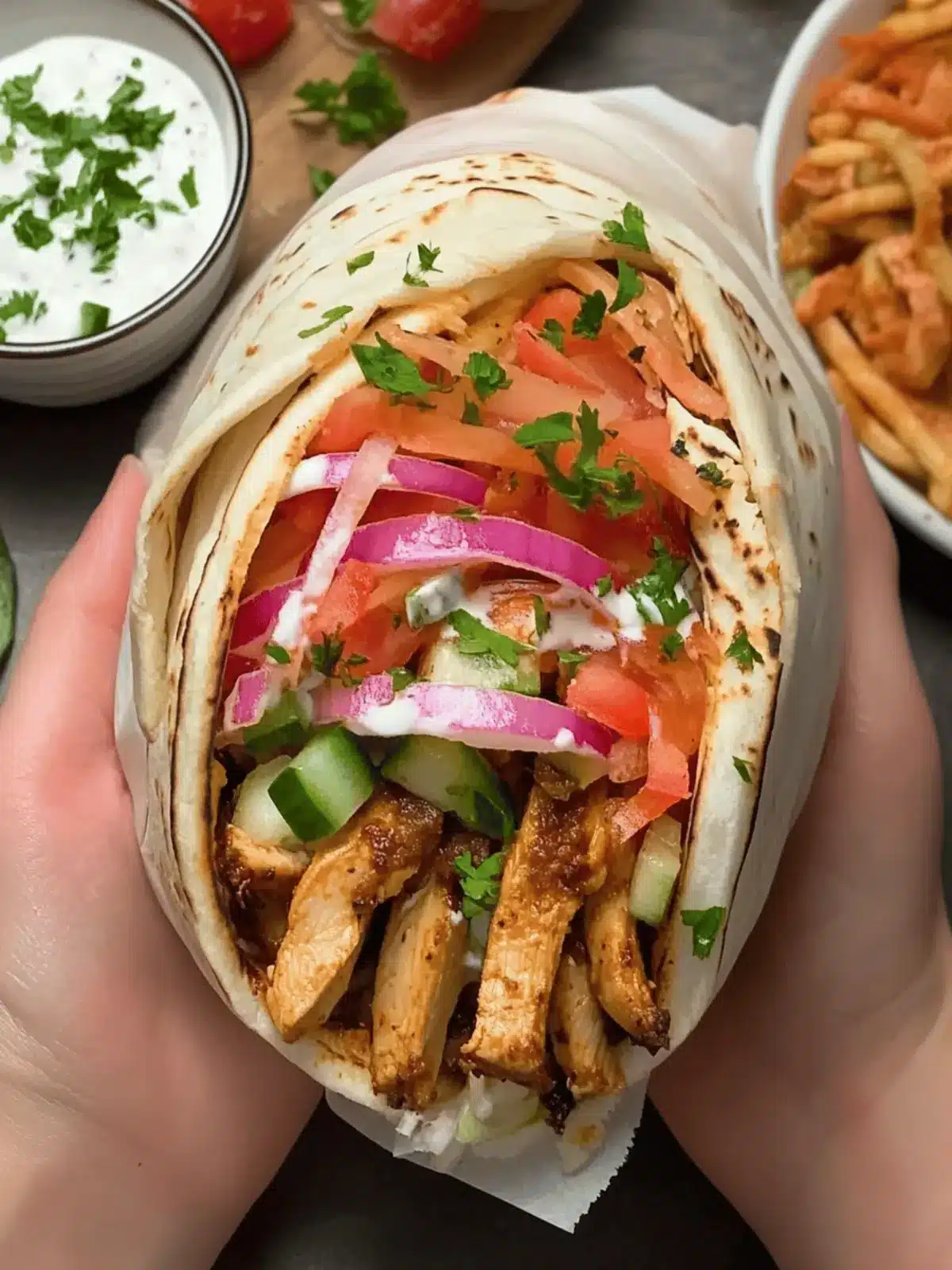 Chicken Shawarma Wrap