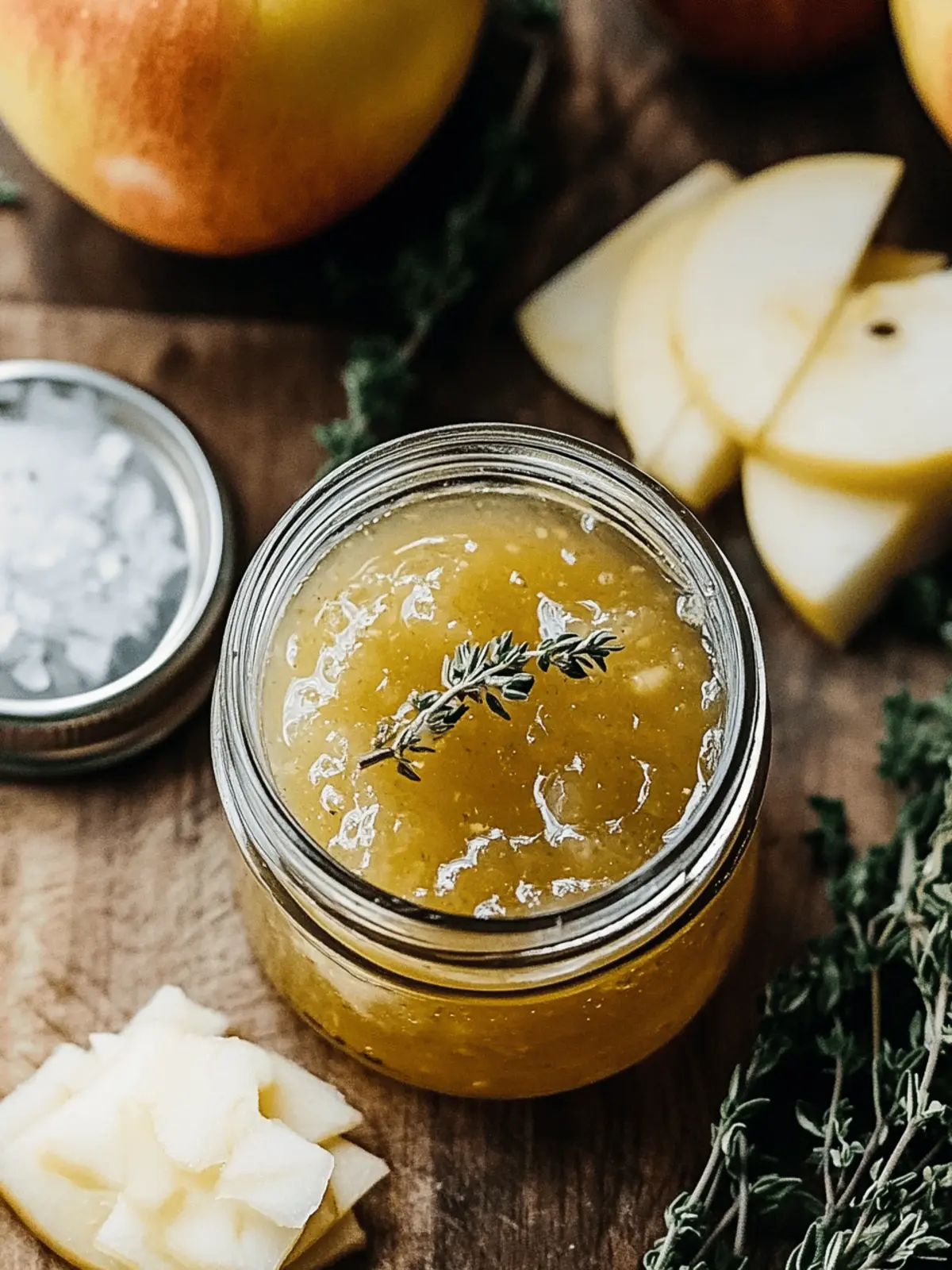 Apple Thyme Jam