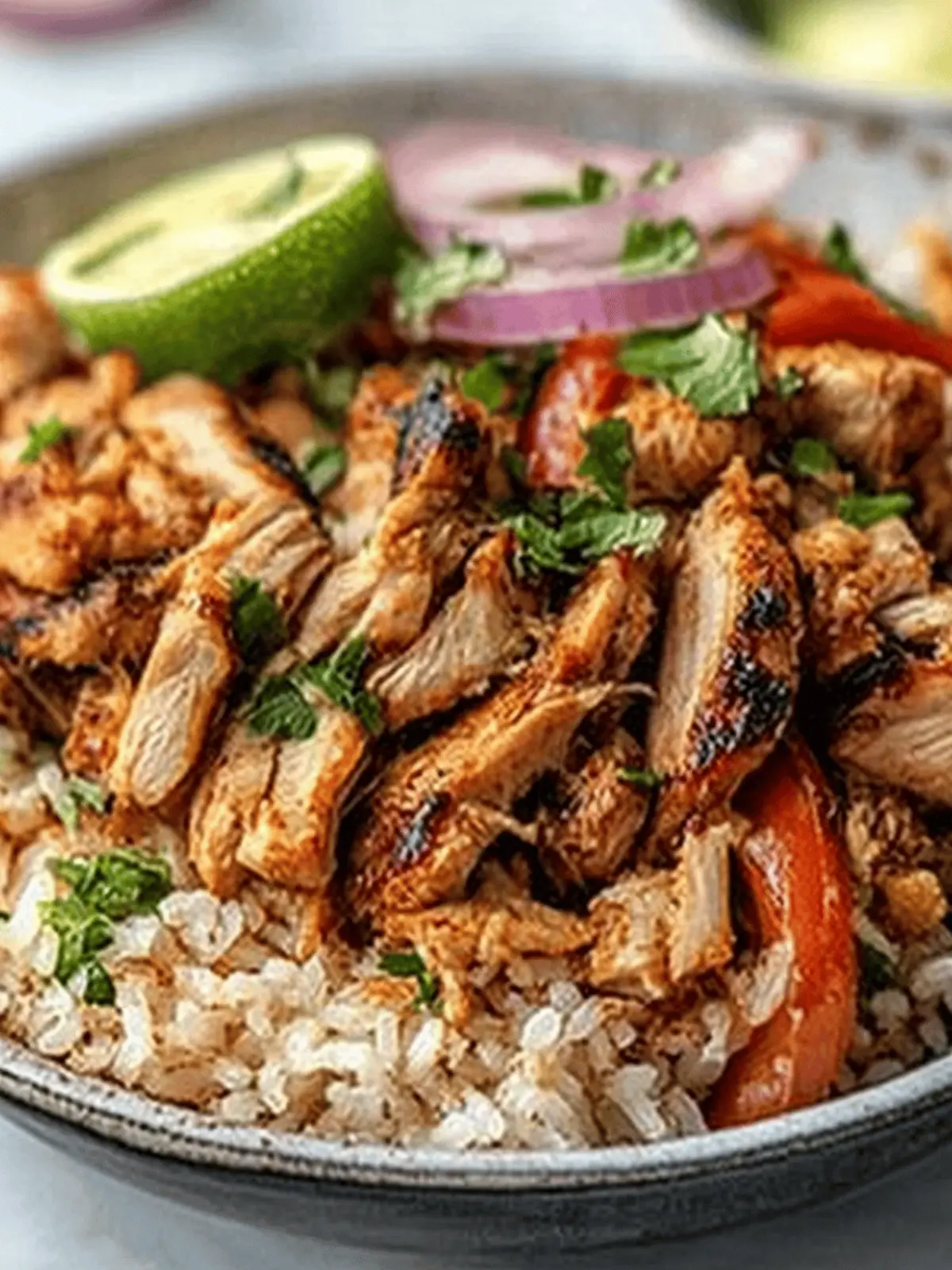 One Pot Shawarma Chicken And Rice