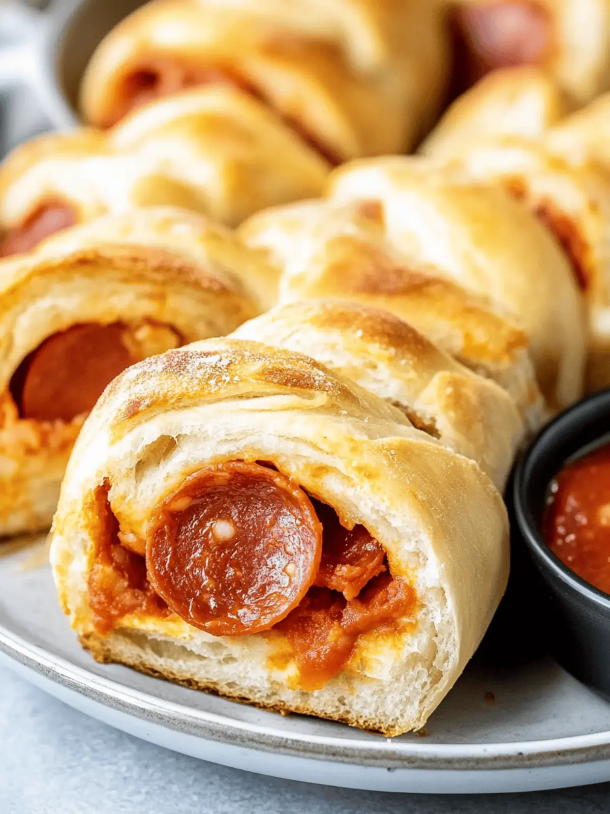 Pepperoni Rolls