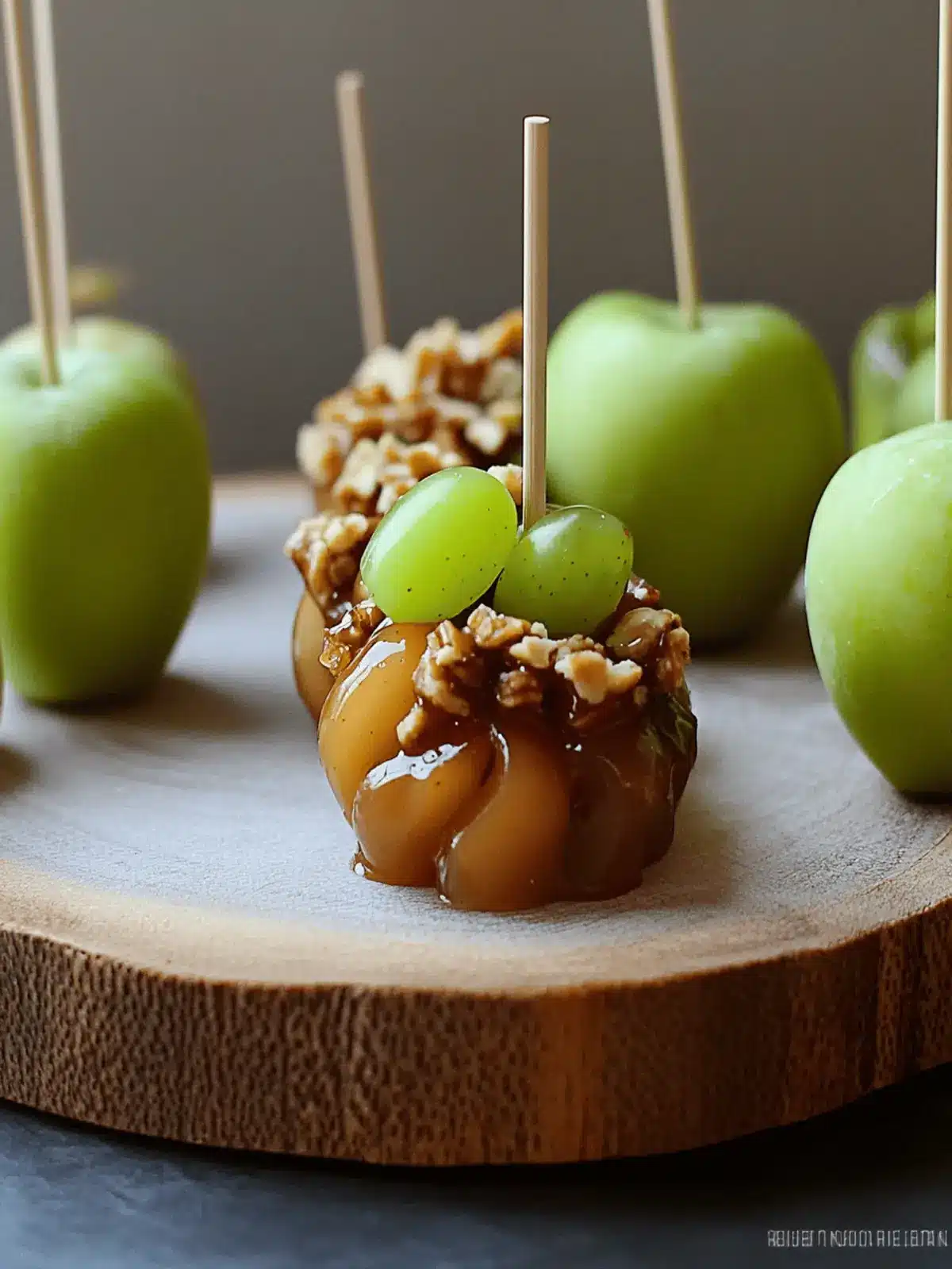 Caramel Apple Grapes
